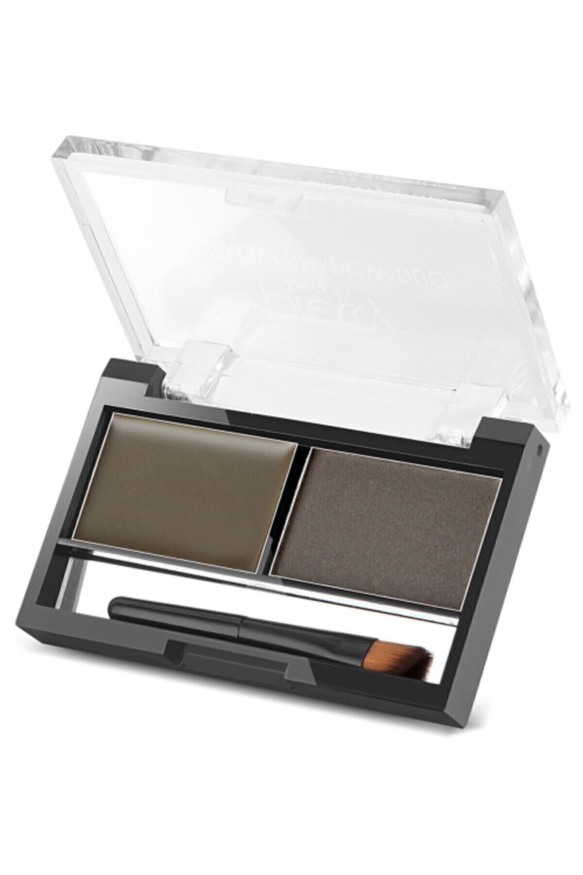 Pretty Beauty Eyebrow & Kaş Farı Duo Jel Ve Toz No:03