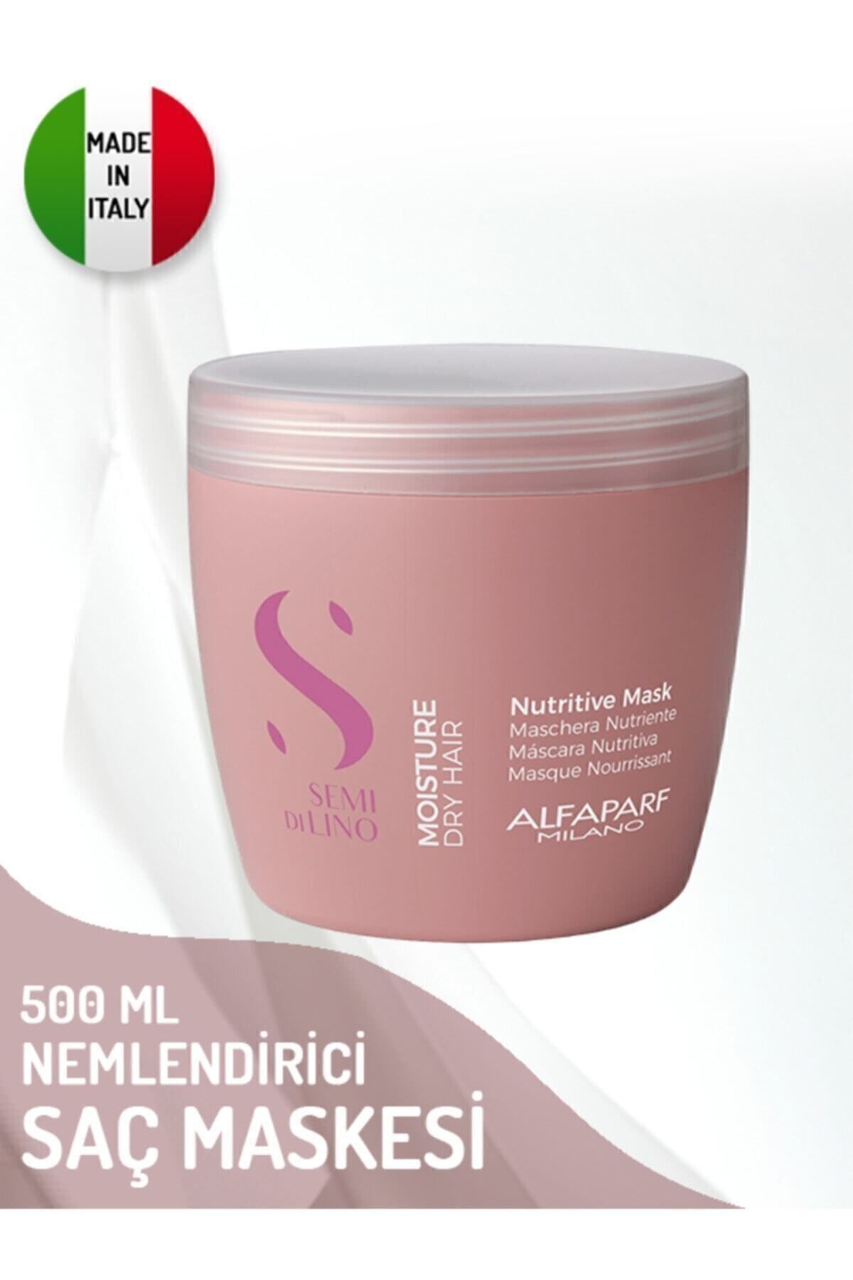 Alfaparf Semi Di Lino Moisture Nemlendirici Saç Maskesi 500 ml