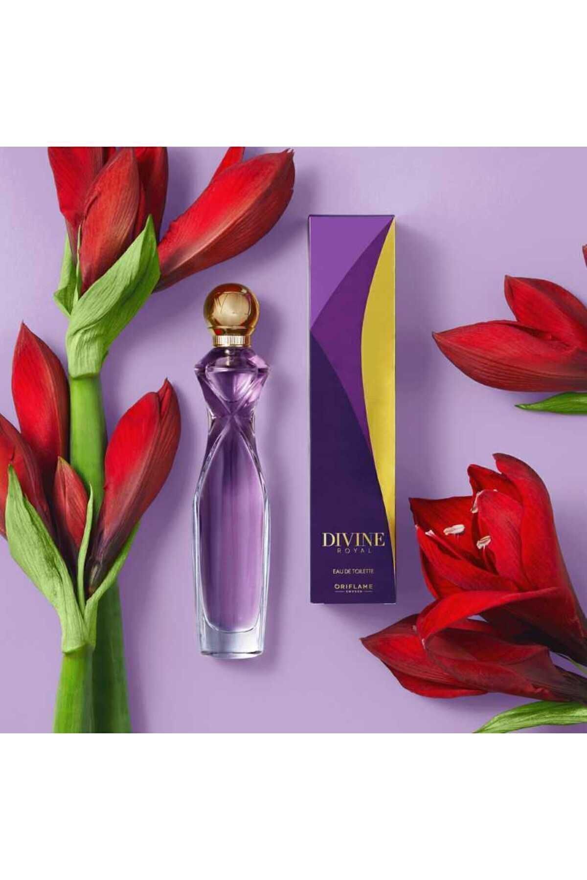 Oriflame Mandalina Amaryllis ve Sandal Ağacı Notalı Divine Royal EdT Kadın Parfümü