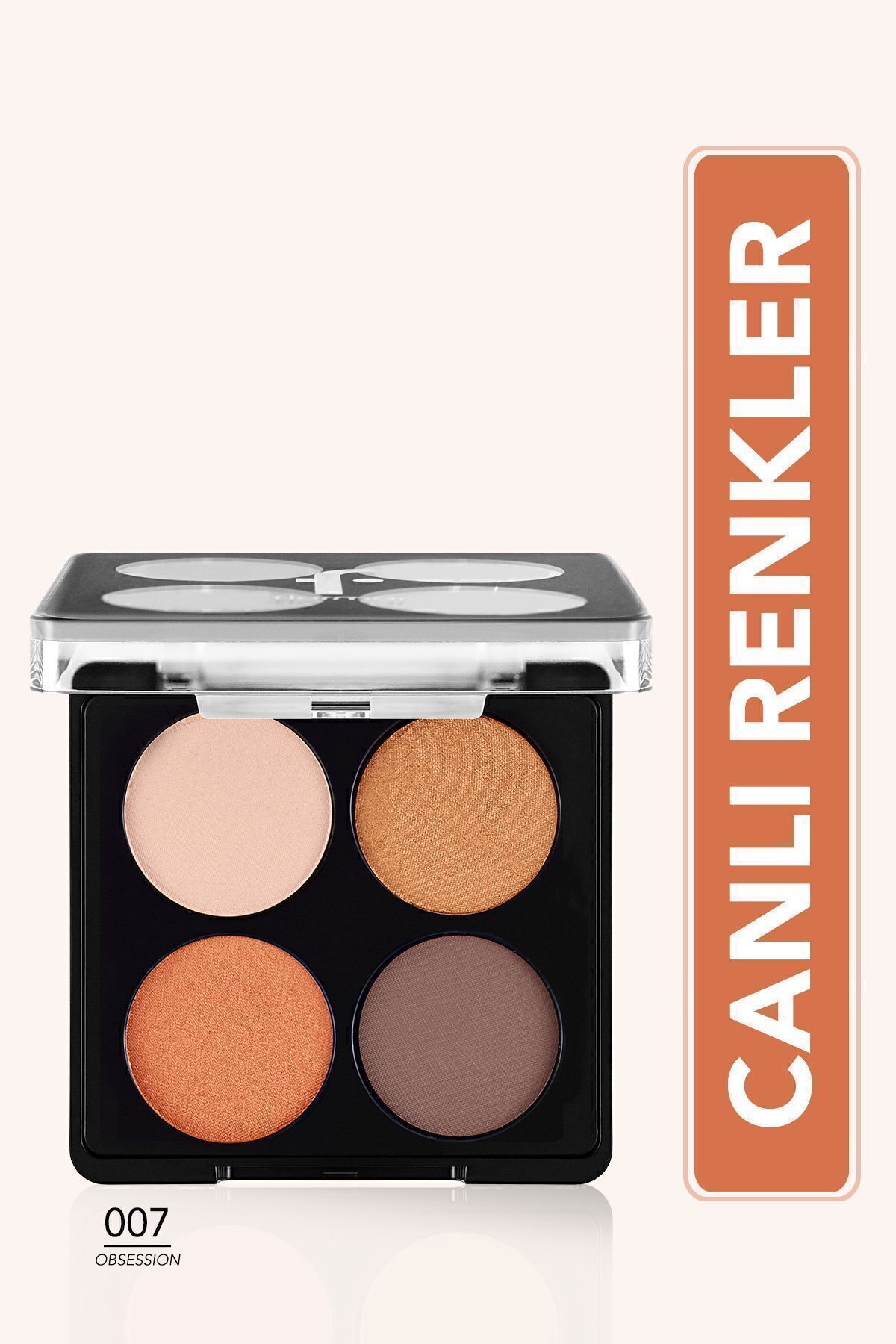 Flormar Mat & Işıltılı Far Paleti - Color Eyeshadow Palette - 007 Obsession- 8682536051217