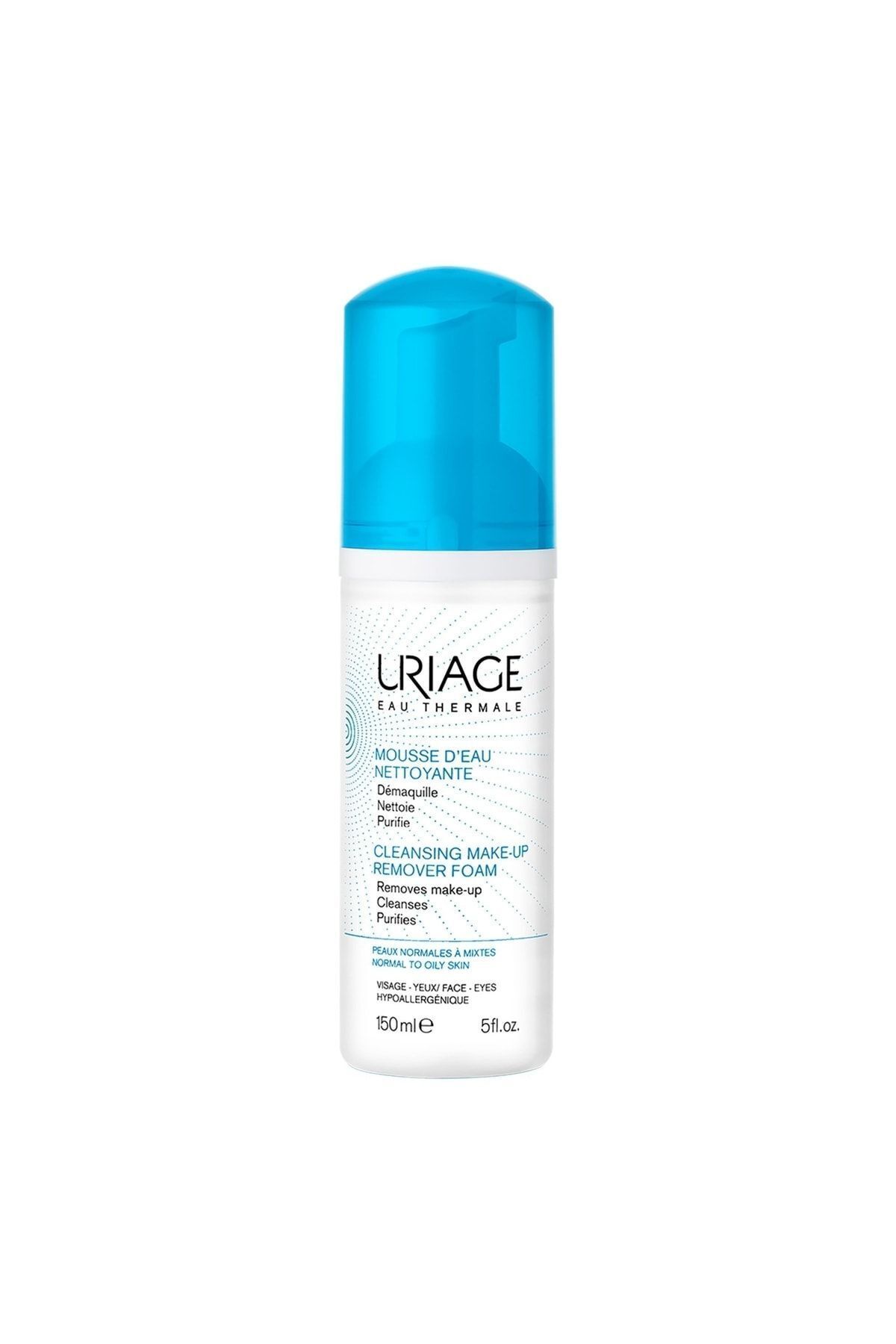 Uriage Mousse D'eau Nettoyante 150ml Tüm Ciltlere Uygun Temizleme Köpüğü