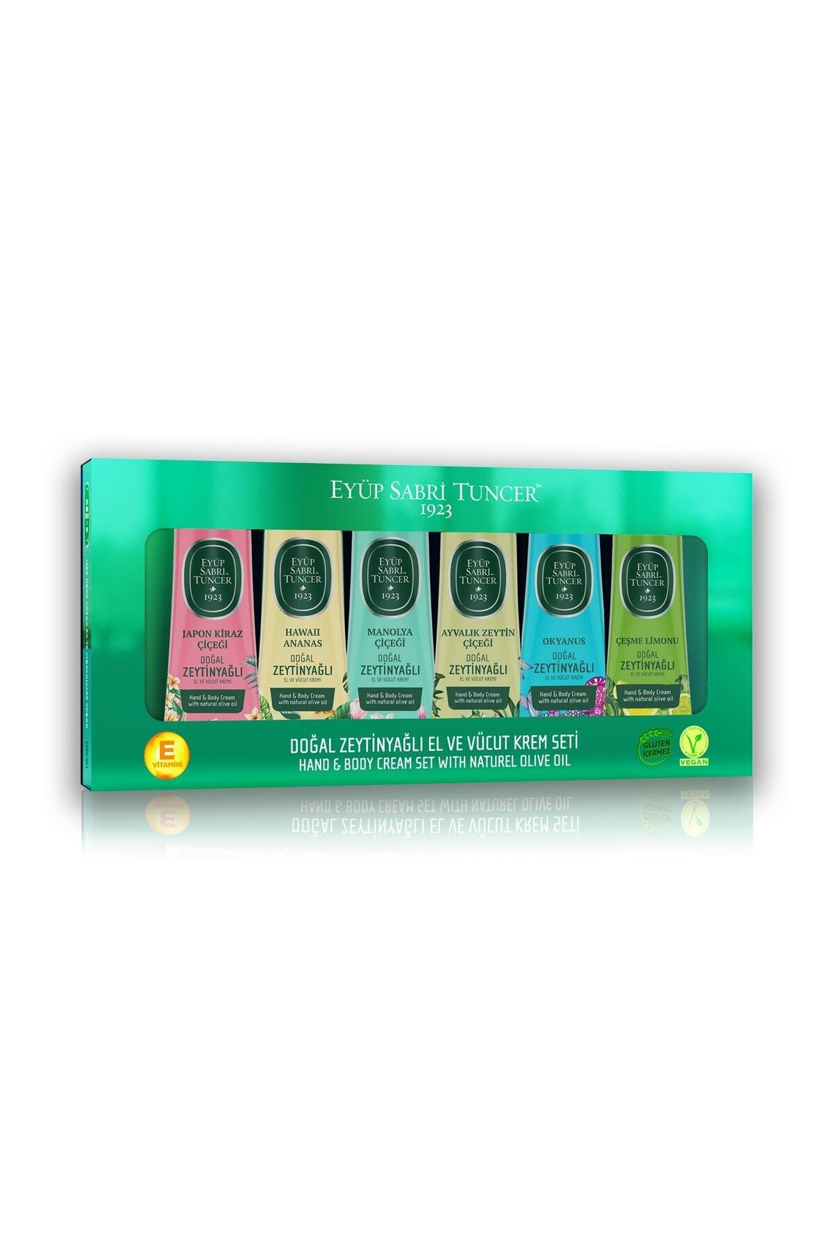 Eyüp Sabri Tuncer Doğal Zeytinyağlı El ve Vücut Kremi 50 ml - 6'lı Hediye Set 2