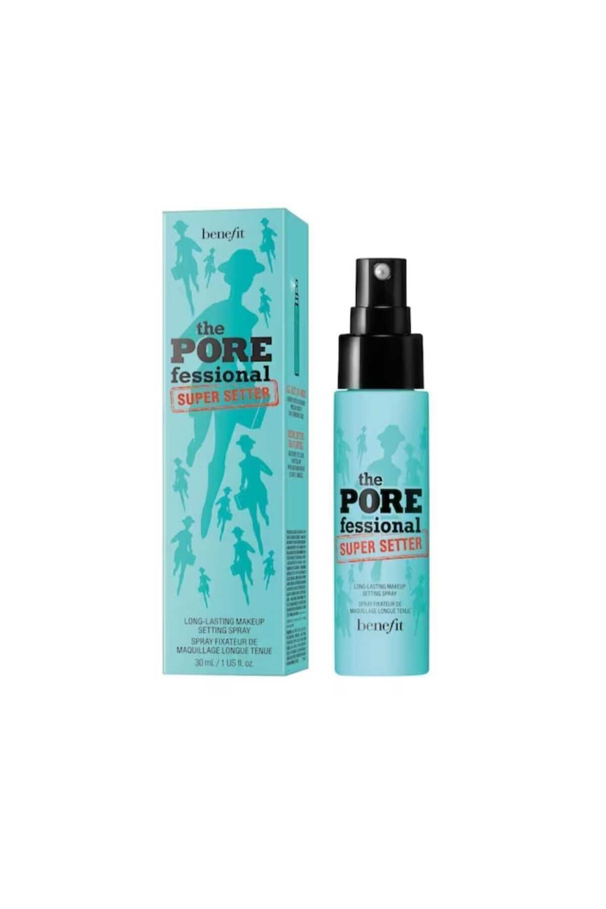 benefit cosmetics Mini The POREfessional Super Setter-16 Saat Etkili Gözenek Gizleyici Nemlendirici Sabitleyici Sprey