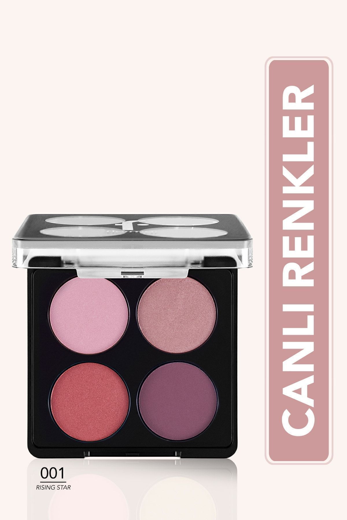 Flormar Mat & Işıltılı Far Paleti - Color Eyeshadow Palette - 001 Rising Star- 8682536051156
