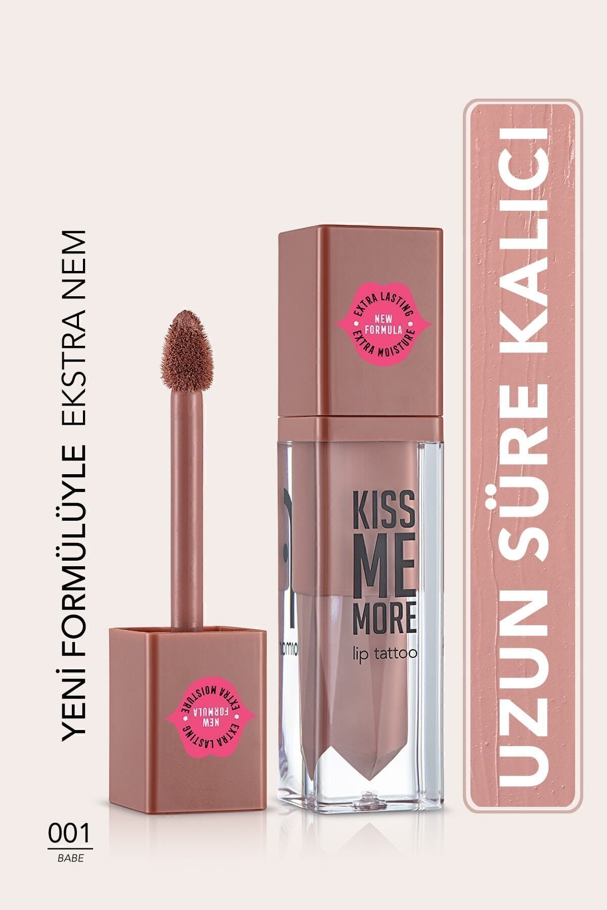 Flormar Uzun Süre Kalıcı Mat Ruj - Kiss Me More-001 BABE-8682536040624