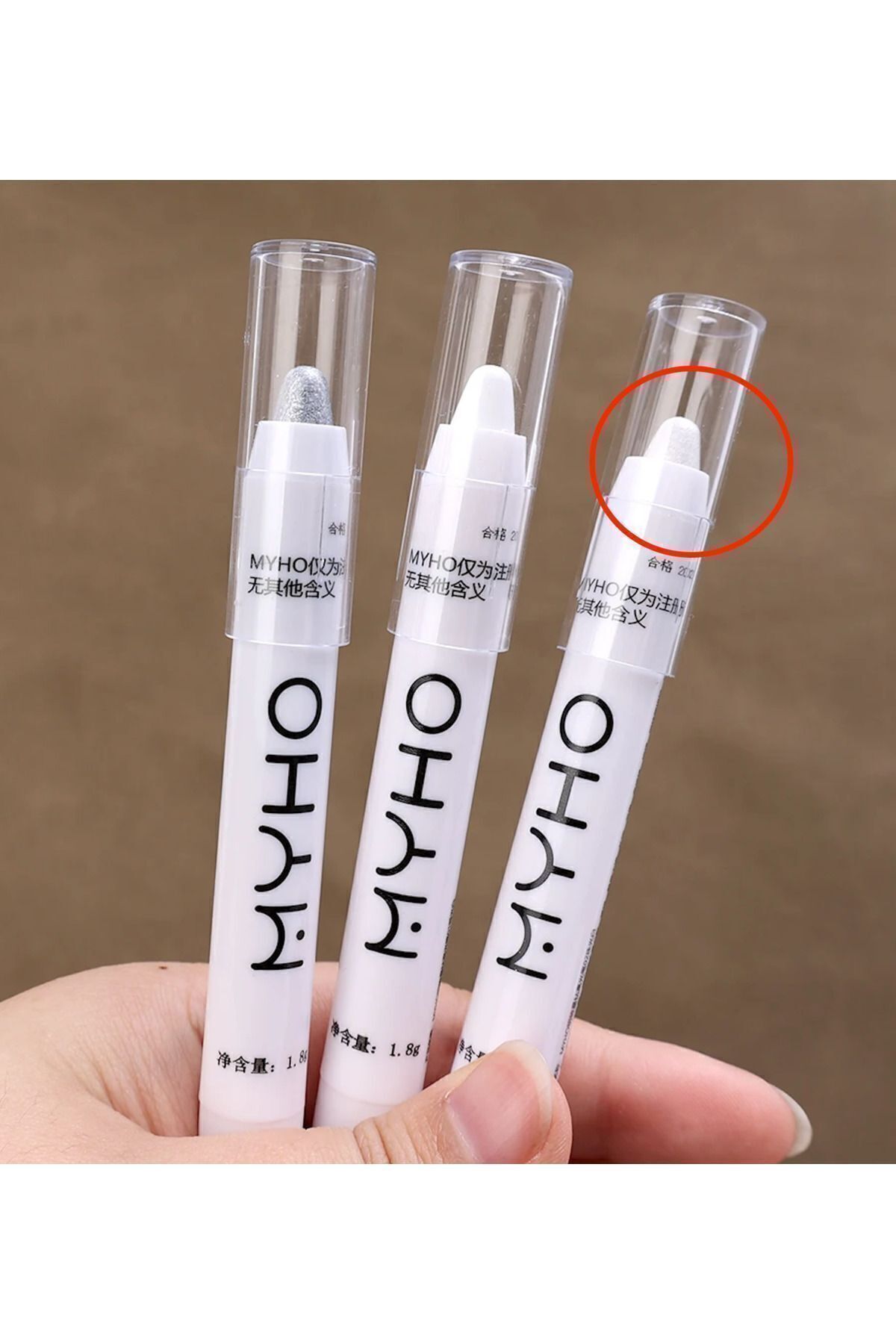 NYX Myho Matte White Shine- Shinewhite Highlighter Kalem - 02 No 1adet