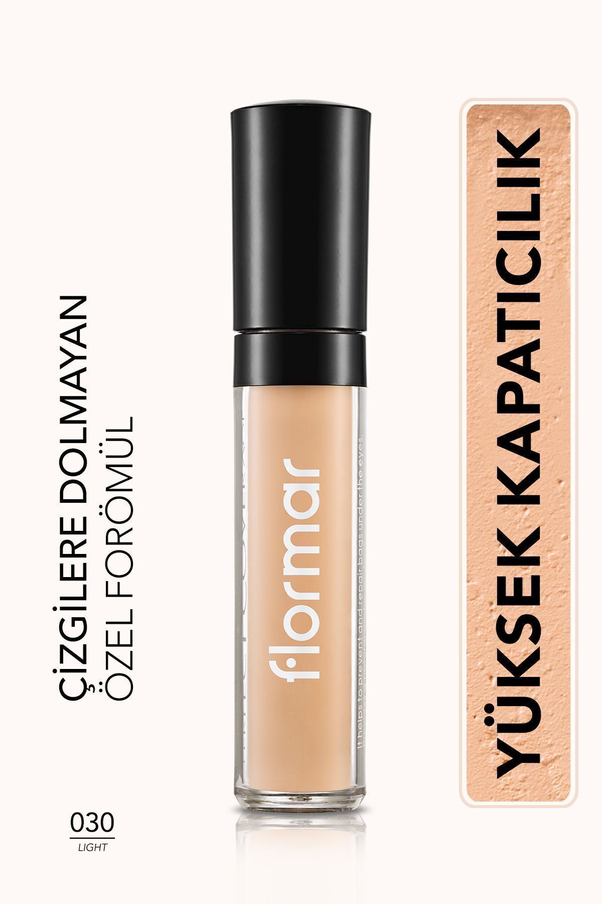 Flormar Likit Kapatıcı - Perfect Coverage Concealer - 030 Light - 8690604558063