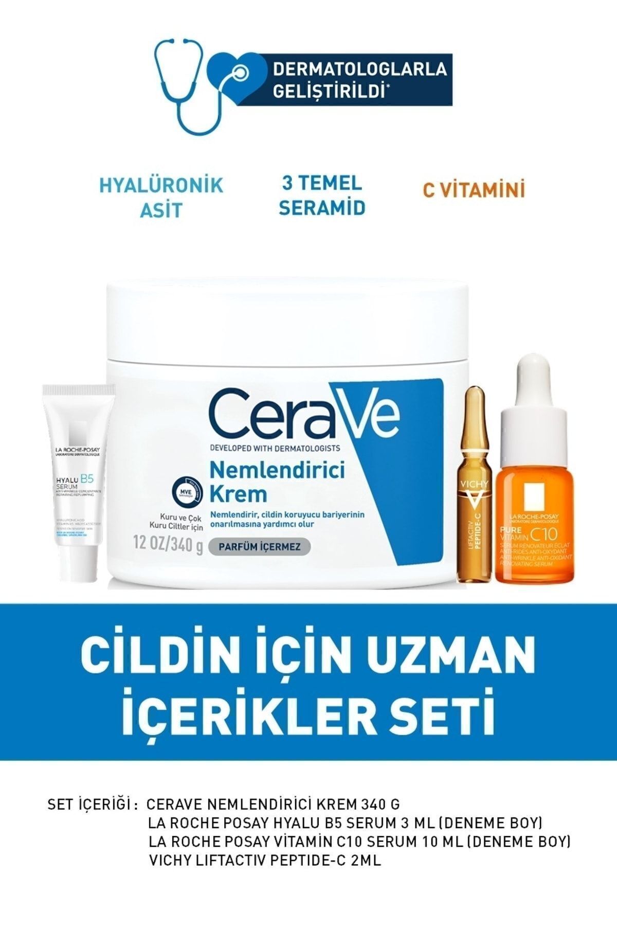 CeraVe Aktif Içerikler Seti