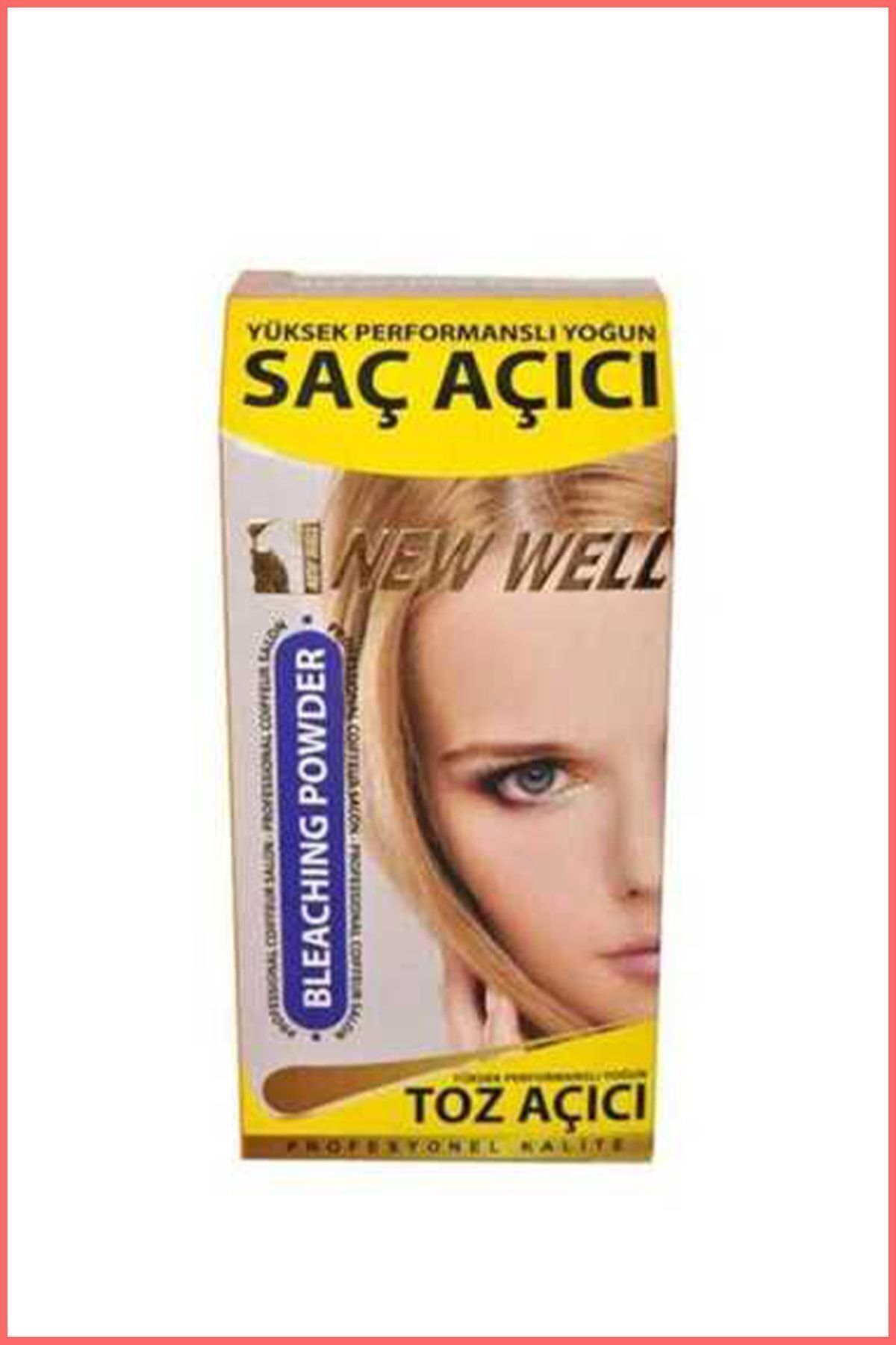New Well Yüksek Performanslı Yoğun Toz Saç Açıcı 8680097213488