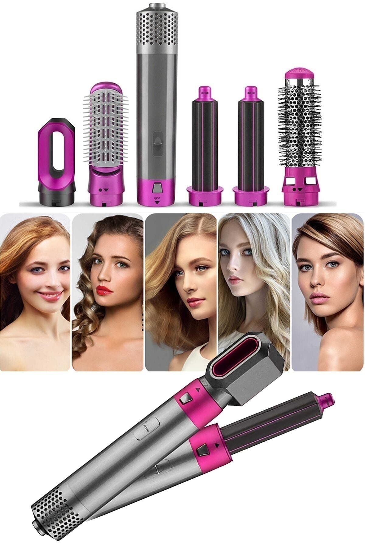 Business Store Dp-36 5 Başlıklı Saç Şekillendirici Seti