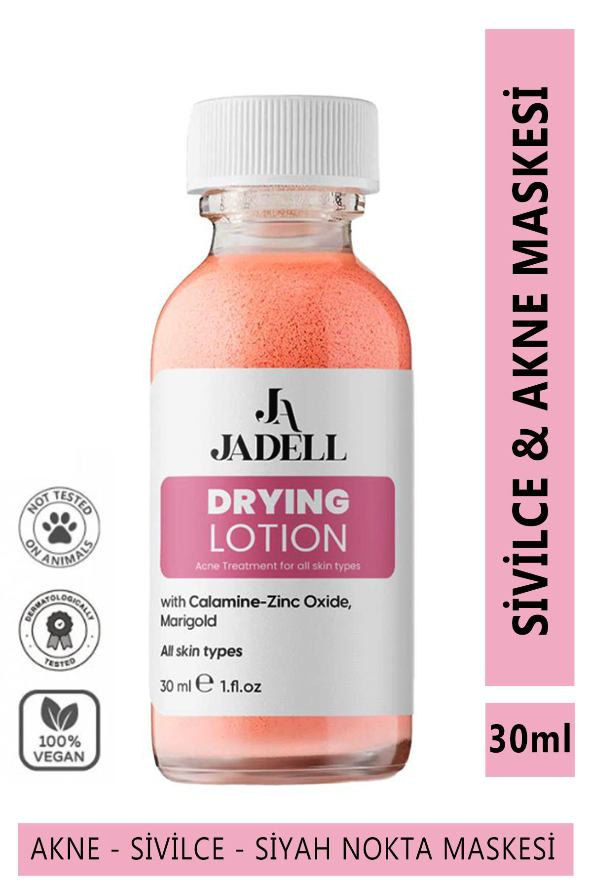 JADELL Sivilce Ve Siyah Nokta Karşıtı Niacinamide Cilt Bakım Serumu 30 ml