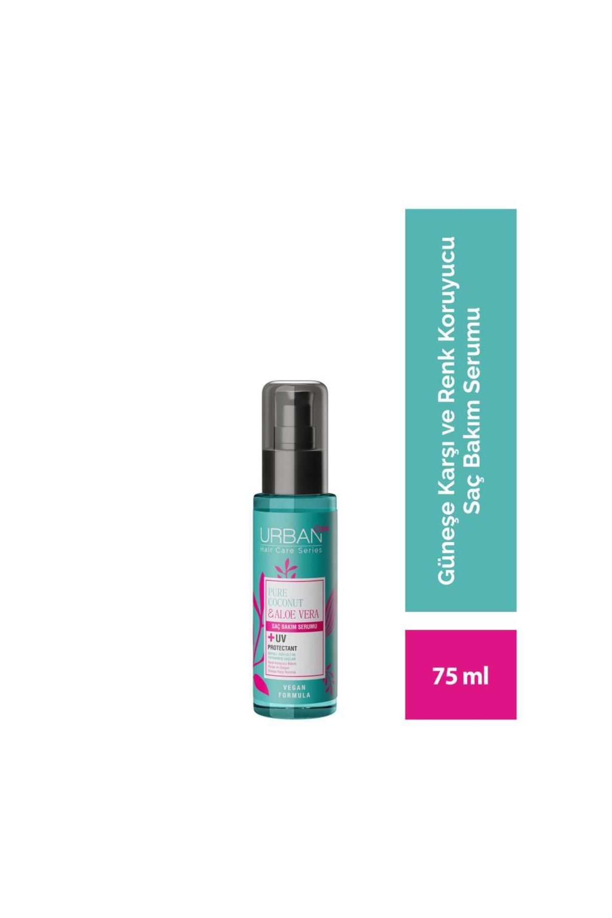 Urban Care Pure Coconut&aloe Vera Boyalı Saçlar Özel Renk Koruyucu Saç Bakım Serumu-vegan-50ml