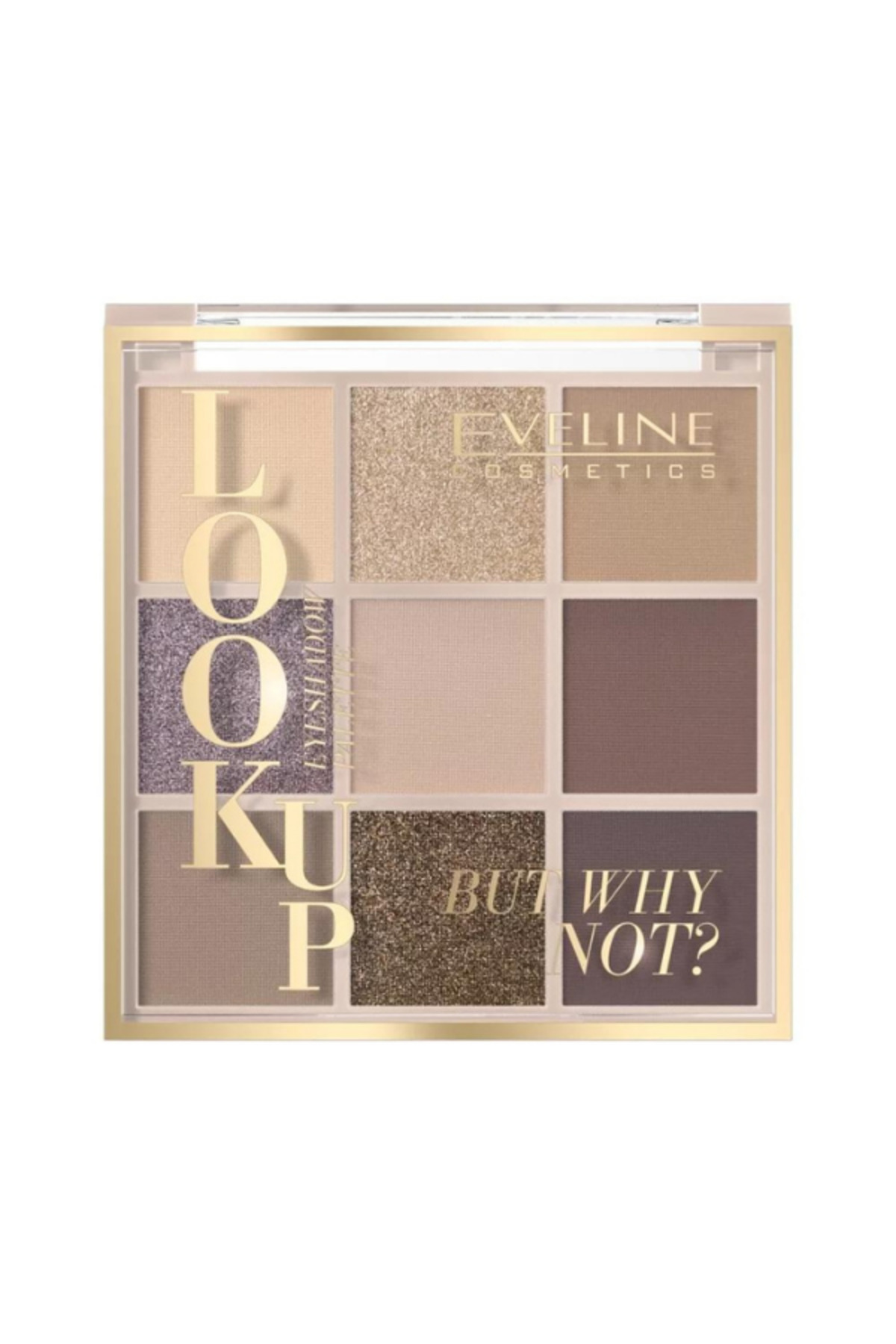 Eveline Cosmetics EVELİNE EYESHADOW PALETTE LOOK UP 9 COLORS BUT WHY