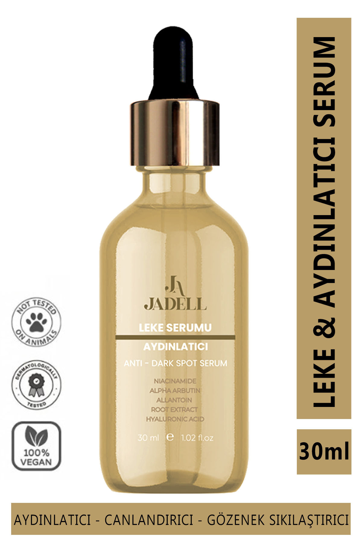 JADELL Niacinamide&hyaluronic Acid Aydınlatıcı Ve Leke Serumu 30 ml