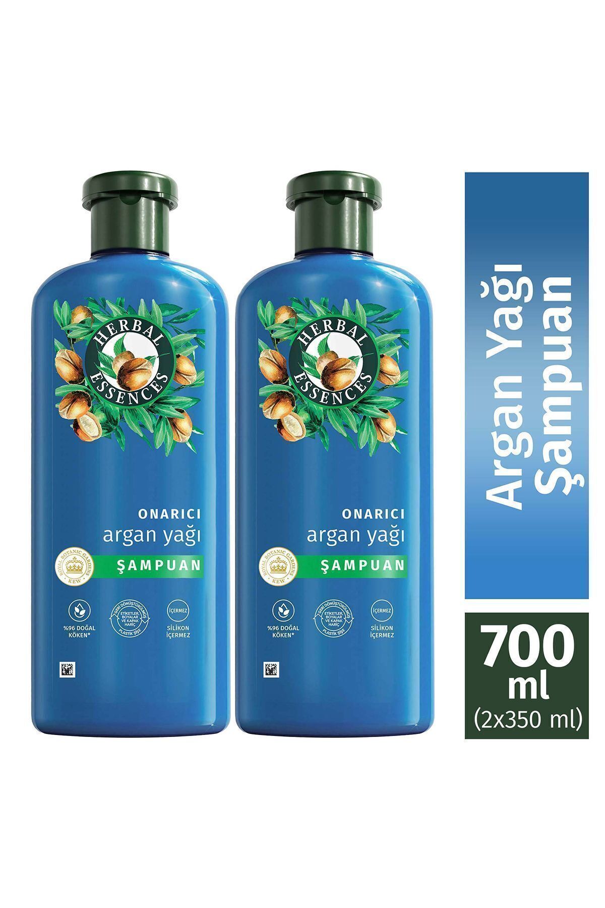 Herbal Essences Onarıcı Argan Yağı Şampuan 350 ml x2