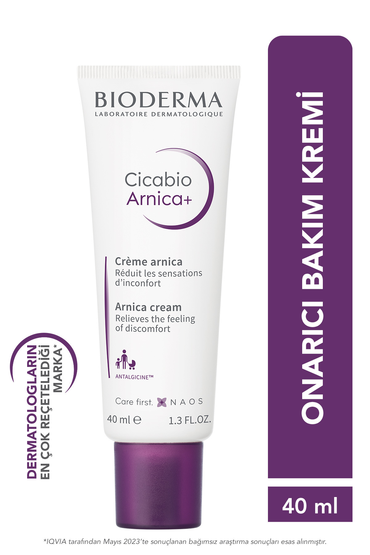 Bioderma YÜZ, VÜCUT BAKIMI CİCABİO ARNİCA+ CİLT AÇICI KREM YETİŞKİNLER VE ÇOCUKLAR İÇİN 40 ML Passi.3109