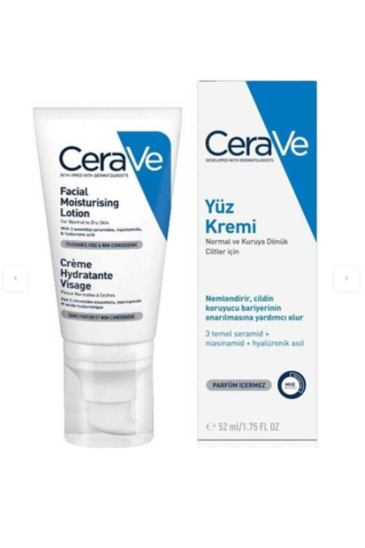 CeraVe Facial Moisturising Lotion Nemlendirici Losyon 52 ML