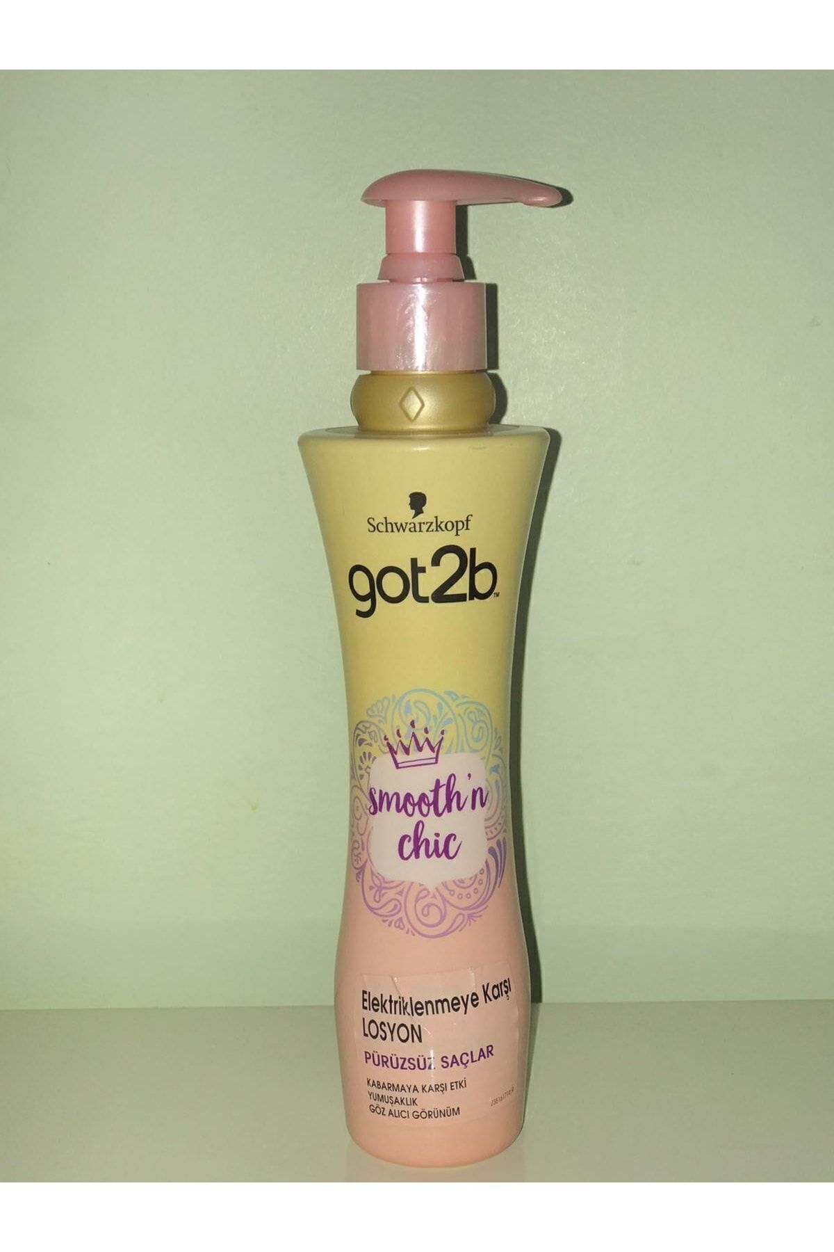 Schwarzkopf Got2b Smooth And Chic Kabarmaya Ve Elektriklenmeye Karşı Saç Losyonu 200 Ml