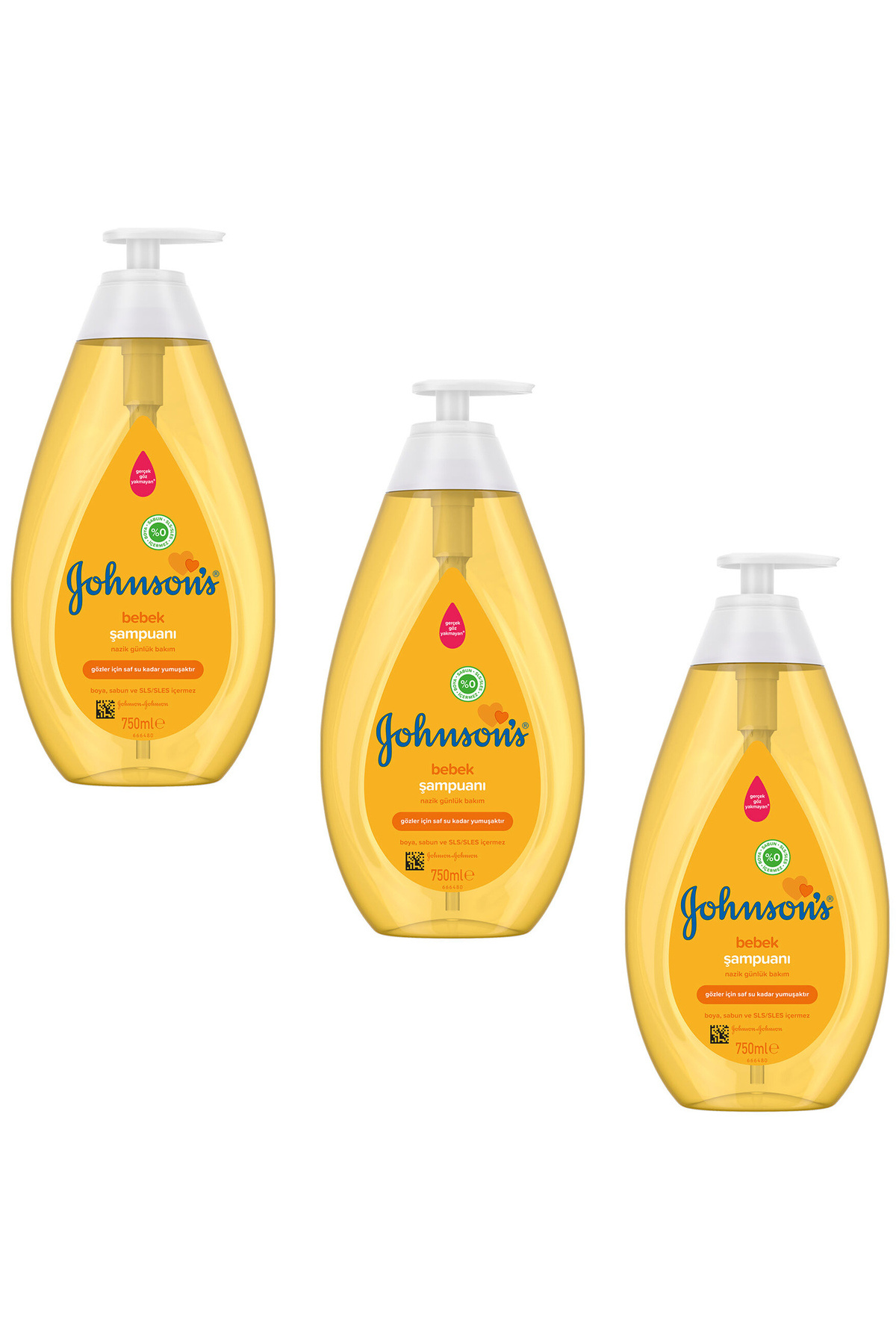 Johnson´s Baby Johnsons Baby Bebek Şampuanı 750 ml 3 ADET