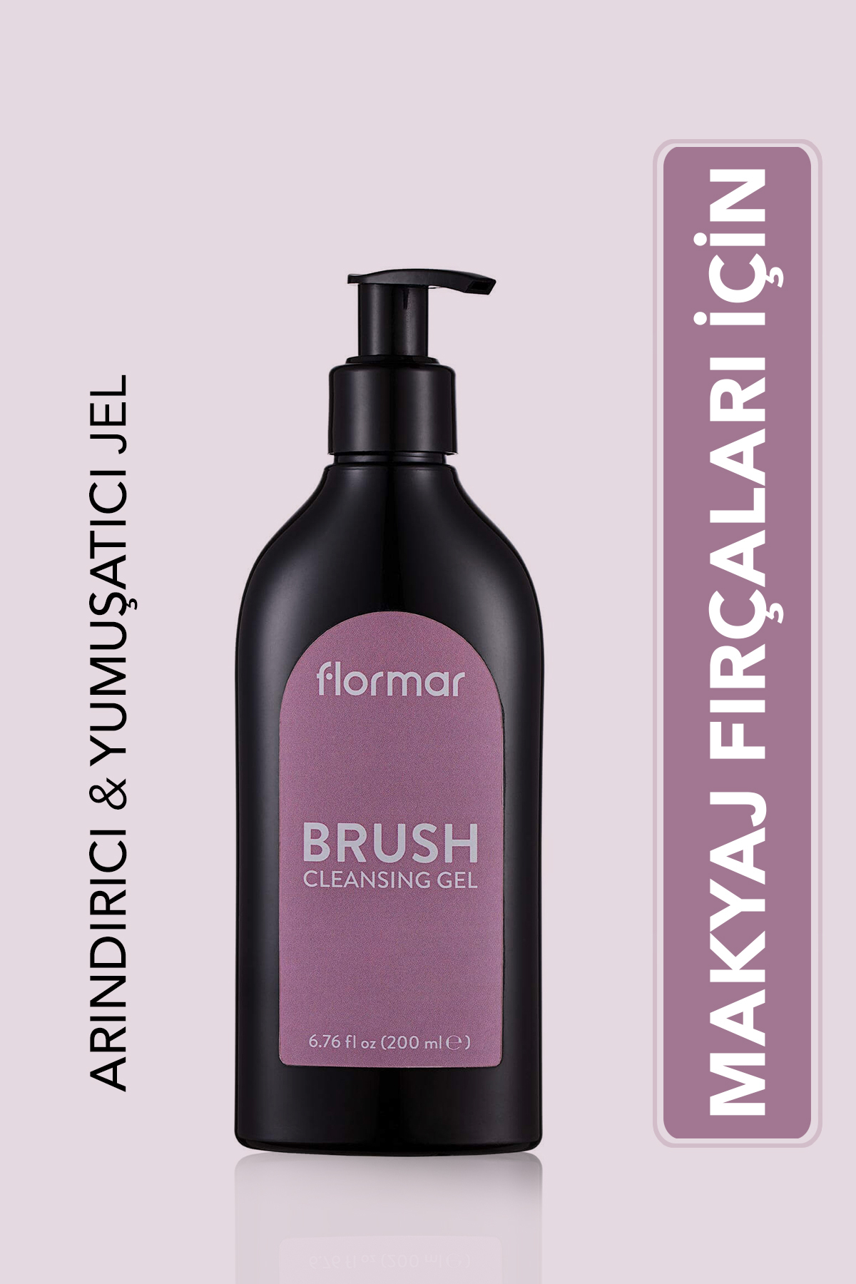 Flormar Nazik Ve Güçlü Etkili Fırça Temizleme Jeli - Brush Cleansing Gel - 000 - 8690604629770