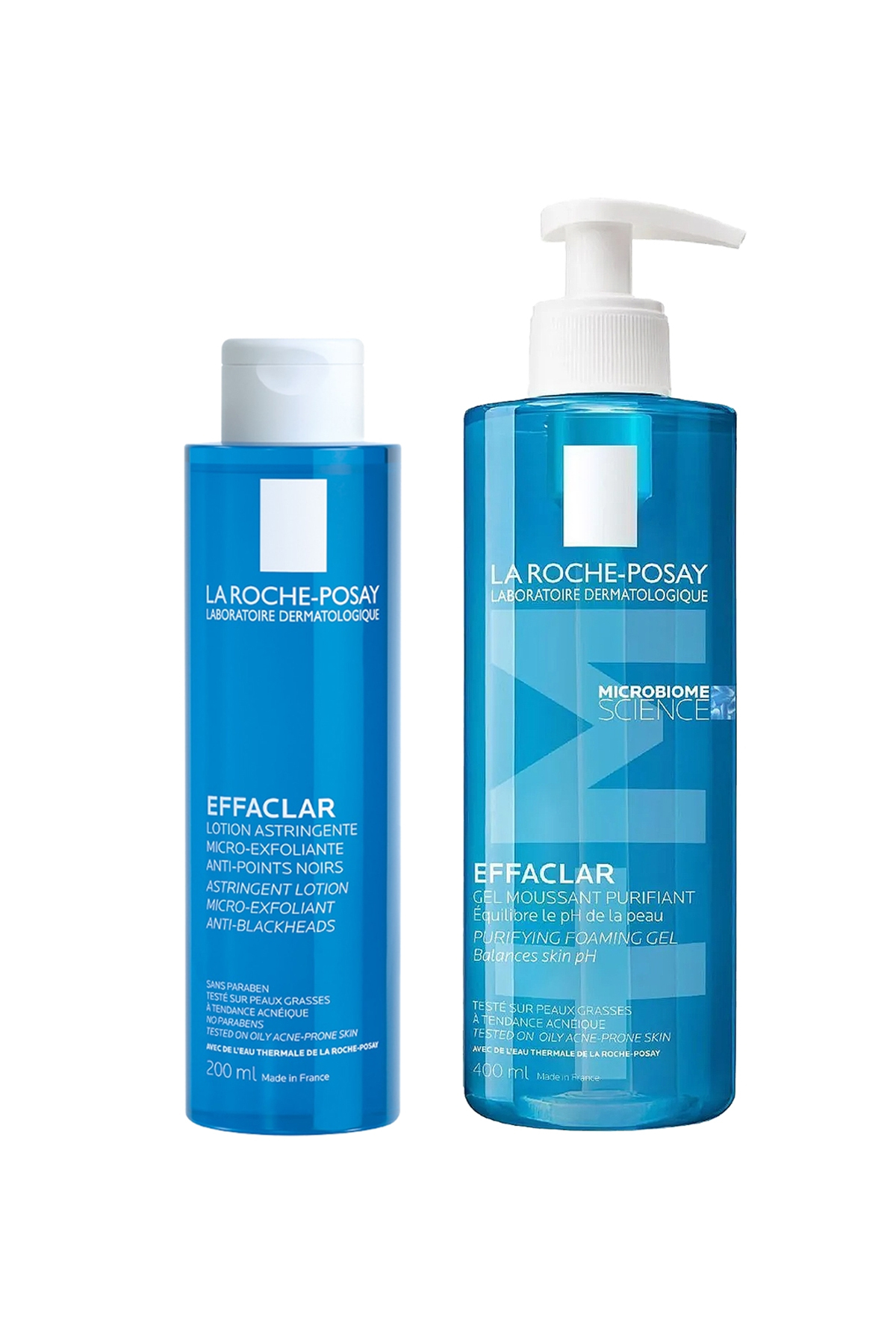 La Roche Posay Effaclar Yağlı Ciltler Için Nazik Temizleyici Ve Gözenek Sıkılaştırıcı Set