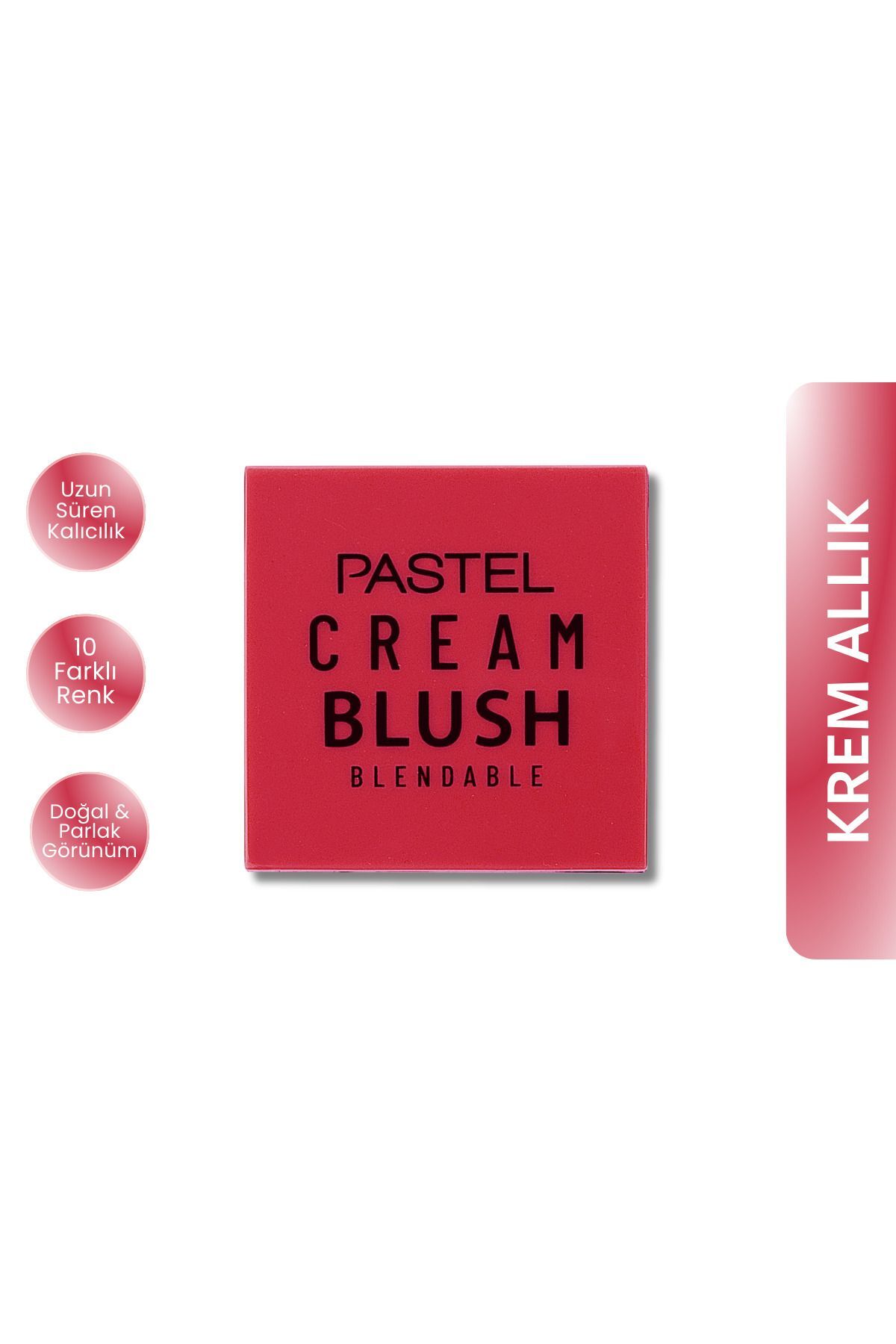 Pastel Cream Blush - Krem Allık 48 Romance