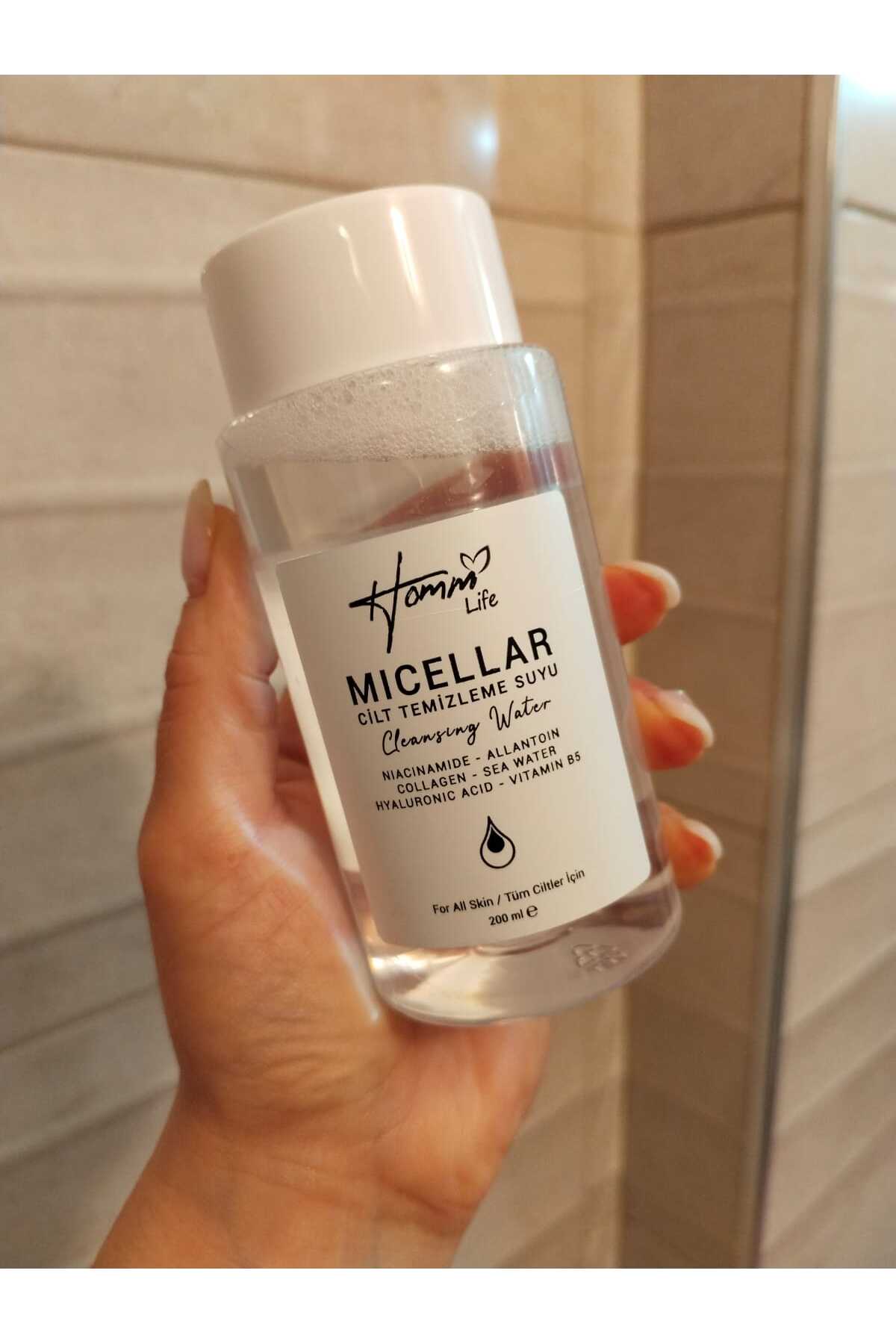 Homm Bitkisel Miceller Yüz Temizleme Suyu Homm Bitkisel 200 ml