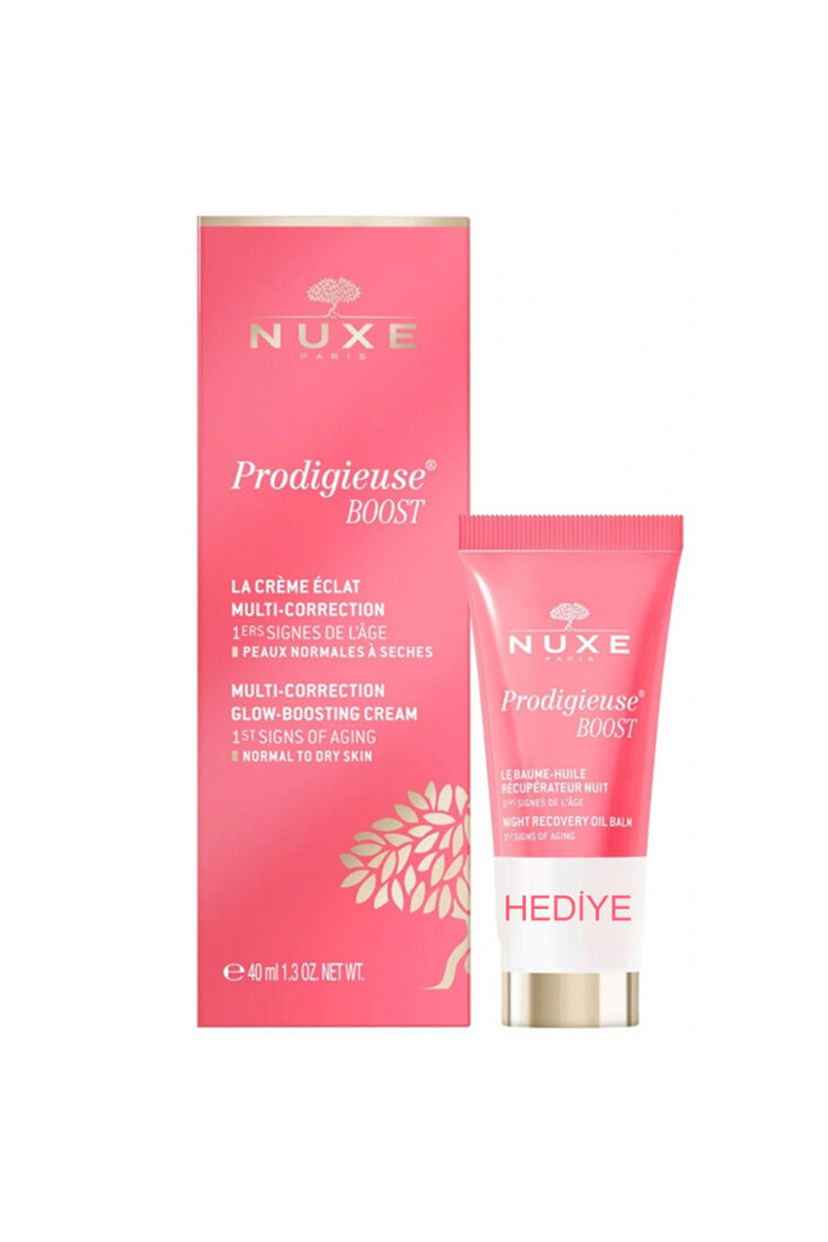 Nuxe Creme Prodigieuse Boost - Aydınlatıcı Etkili Bakım Seti