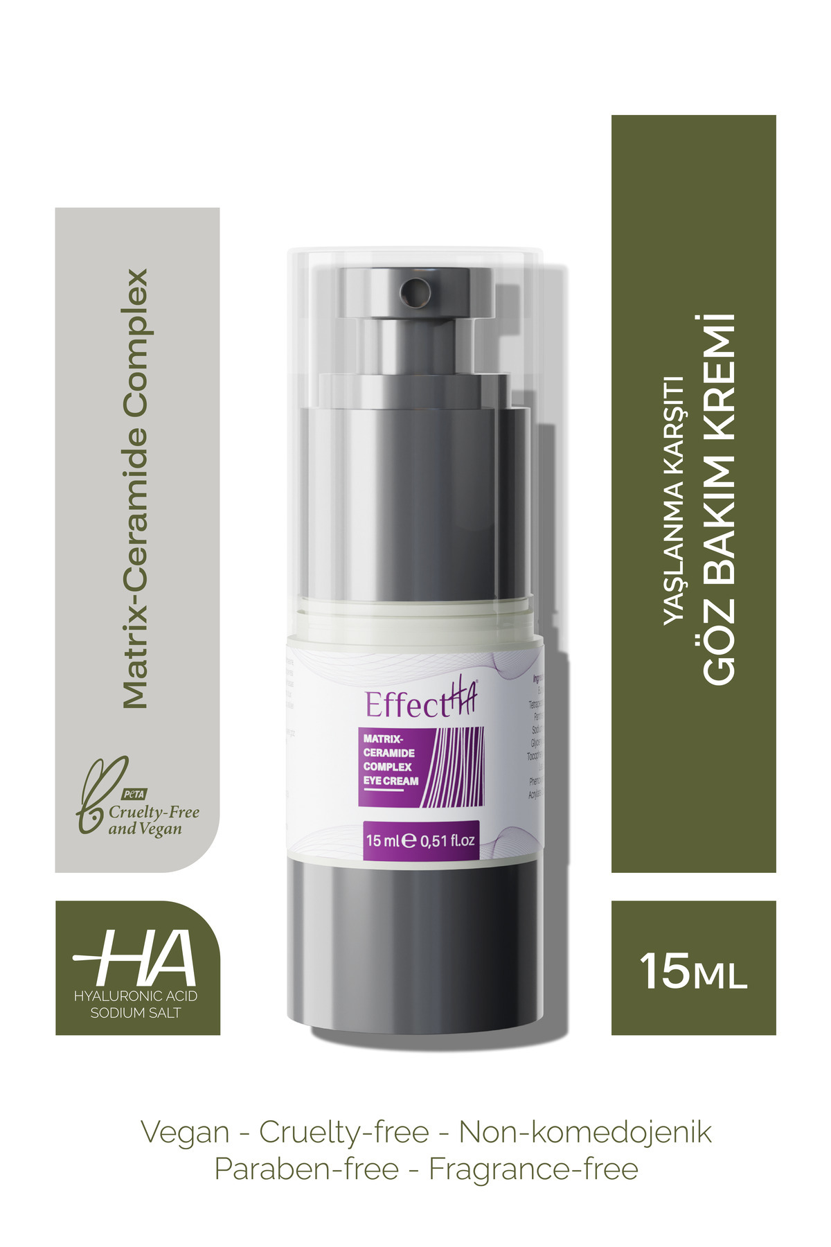 EffectHA Matrix-ceramide Complex Yaşlanma Karşıtı Göz Bakım Kremi