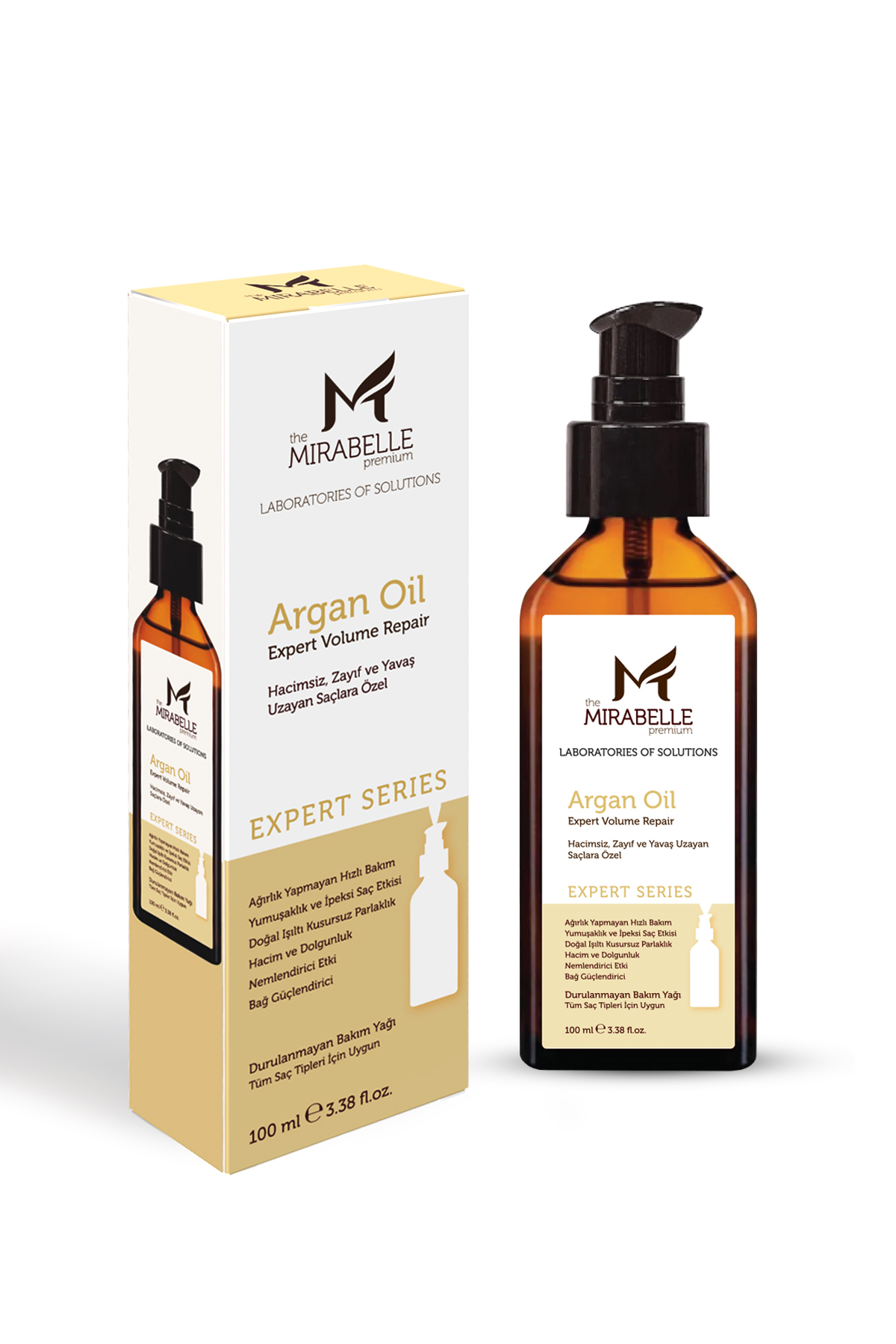 The Mirabelle Premium Argan Saç Bakım Yağı 100 Ml