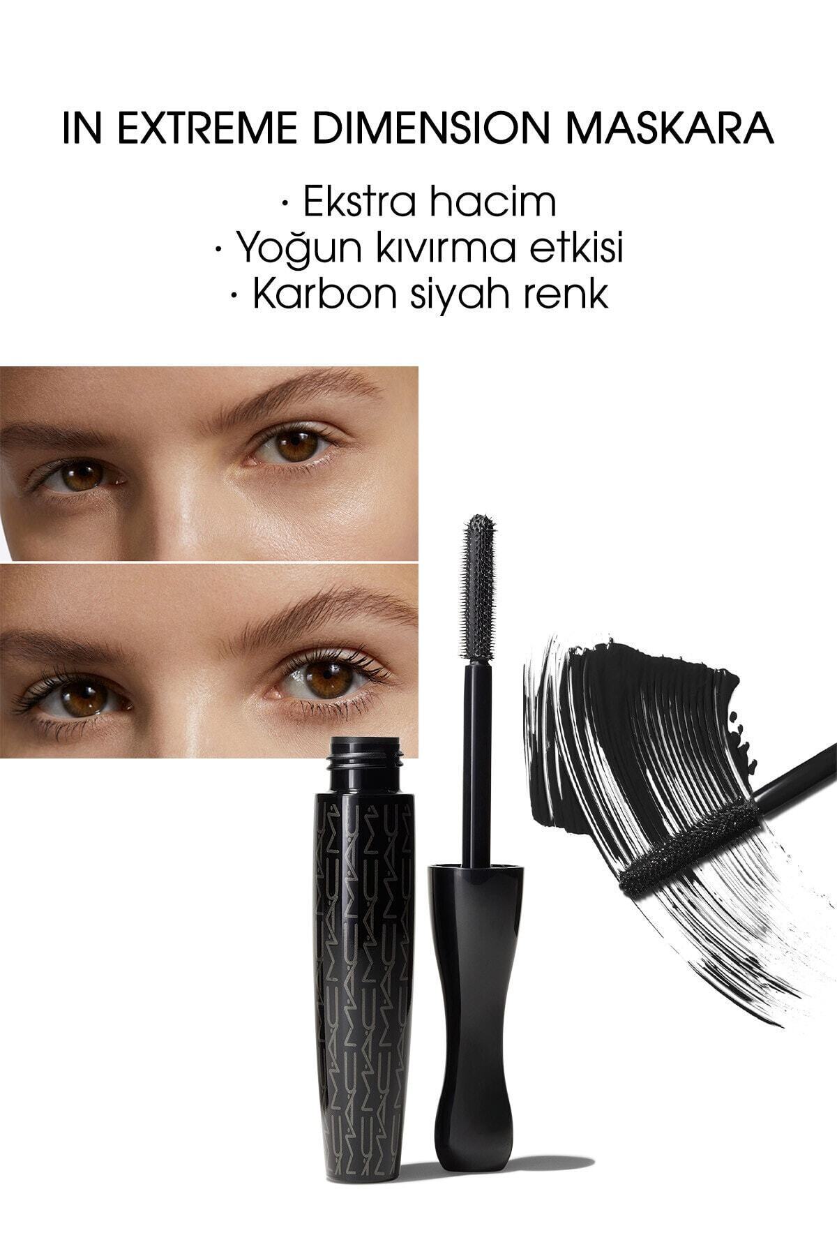 M.A.C Mascara-In Extreme Dimension 3d Black Lash 13 ml- High Volume Pssn176 Maskara