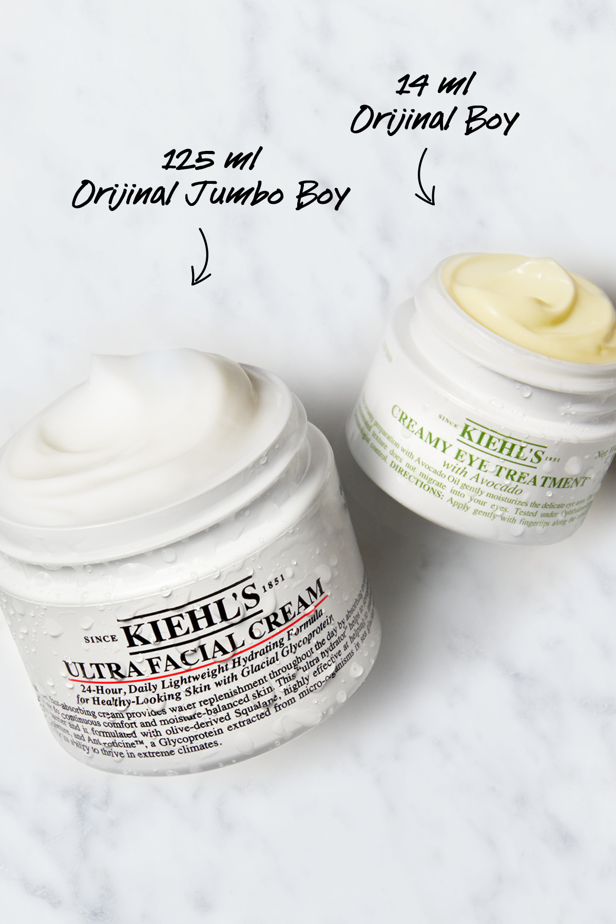 Kiehl's Ultra Facial & Creamy Eye Nemlendirici Krem ve Avokado Göz Kremi 2 li Set