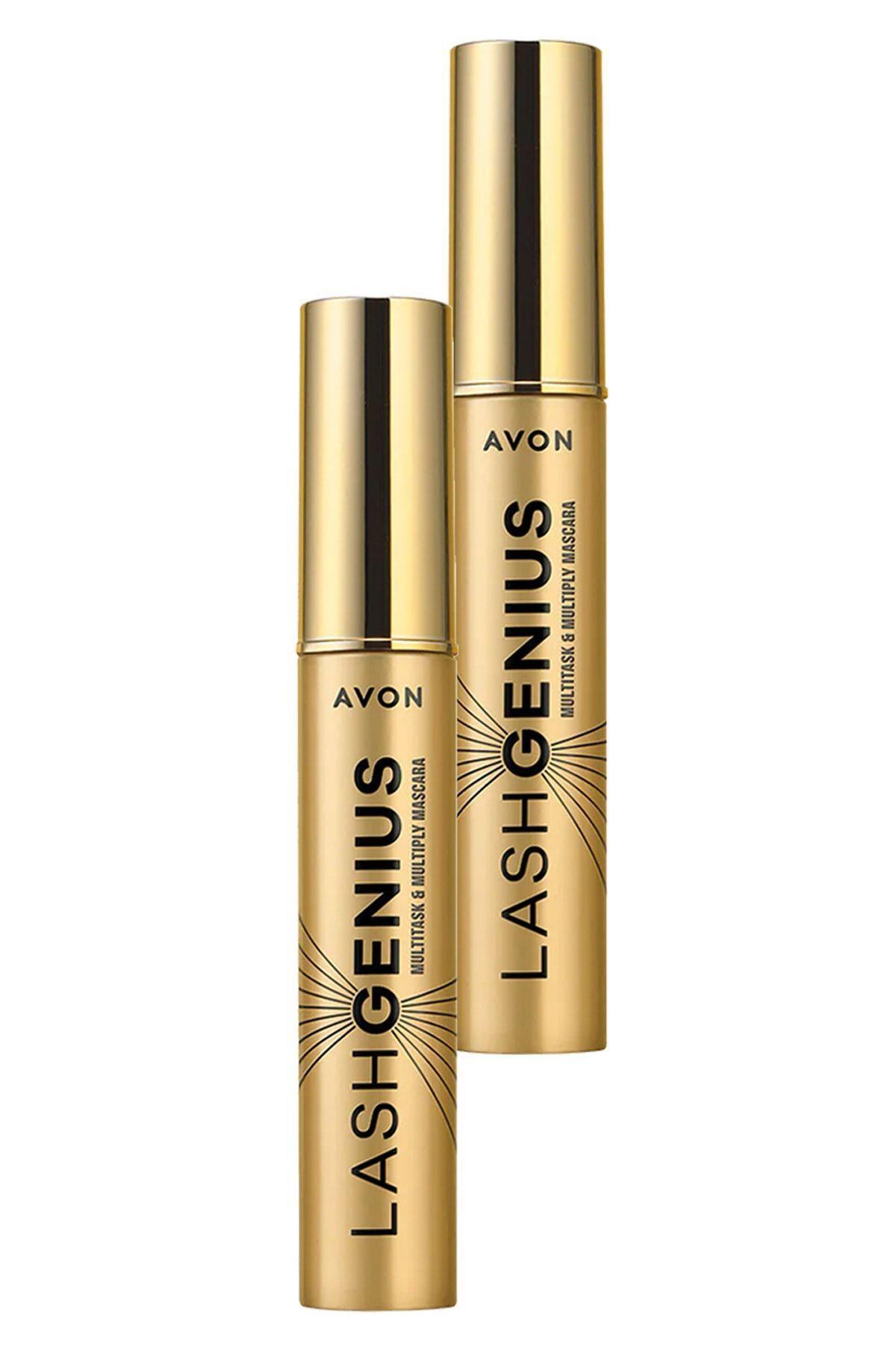 AVON True Lash Genius 5 Etkili Maskara 10 Ml. Ikili Set