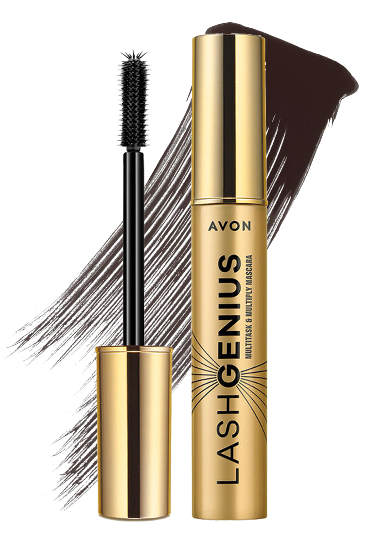 AVON True Lash Genius 5 Etkili Maskara 10 Ml. Brown Black