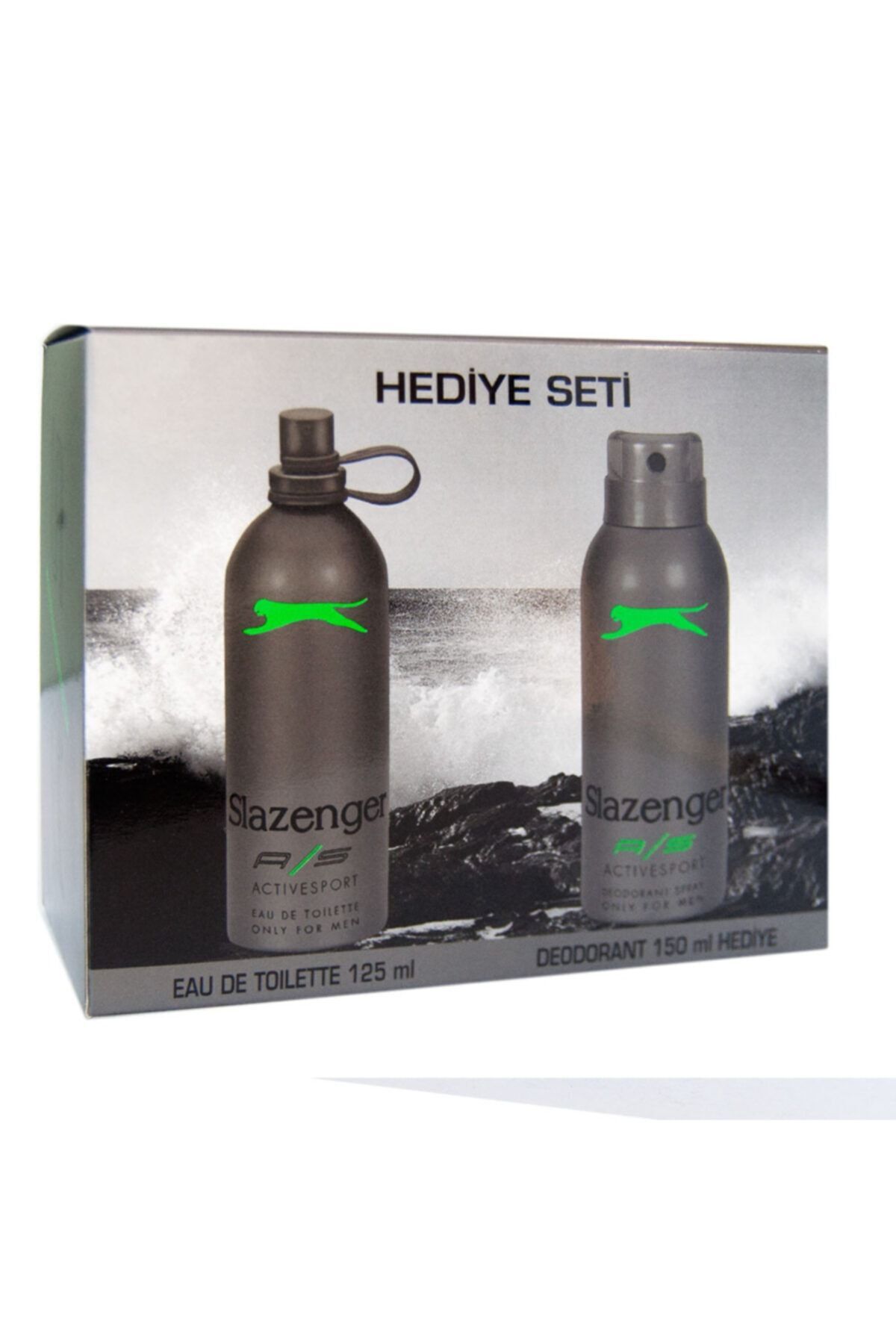 Slazenger Parfüm Yeşil 125 ml. + Deodorant Yeşil 150 ml.
