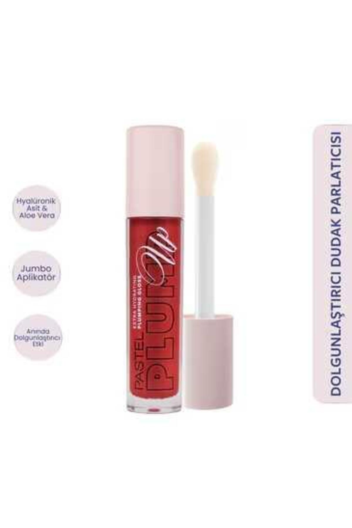 Pastel Plump Up 209 Red Velvet Extra Hydrating Plumping Gloss - Dolgunlaştıran Dudak Parlatıcısı