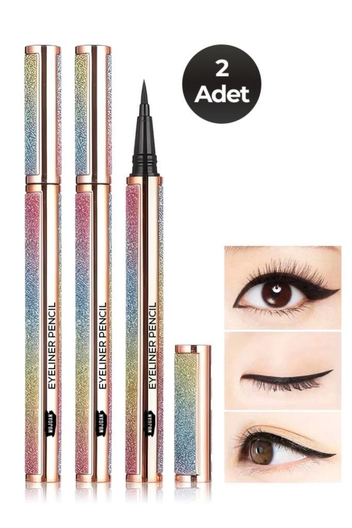 MUJGAN Suya Dayanıklı Kalıcı Eyeliner Seti 2 Adet