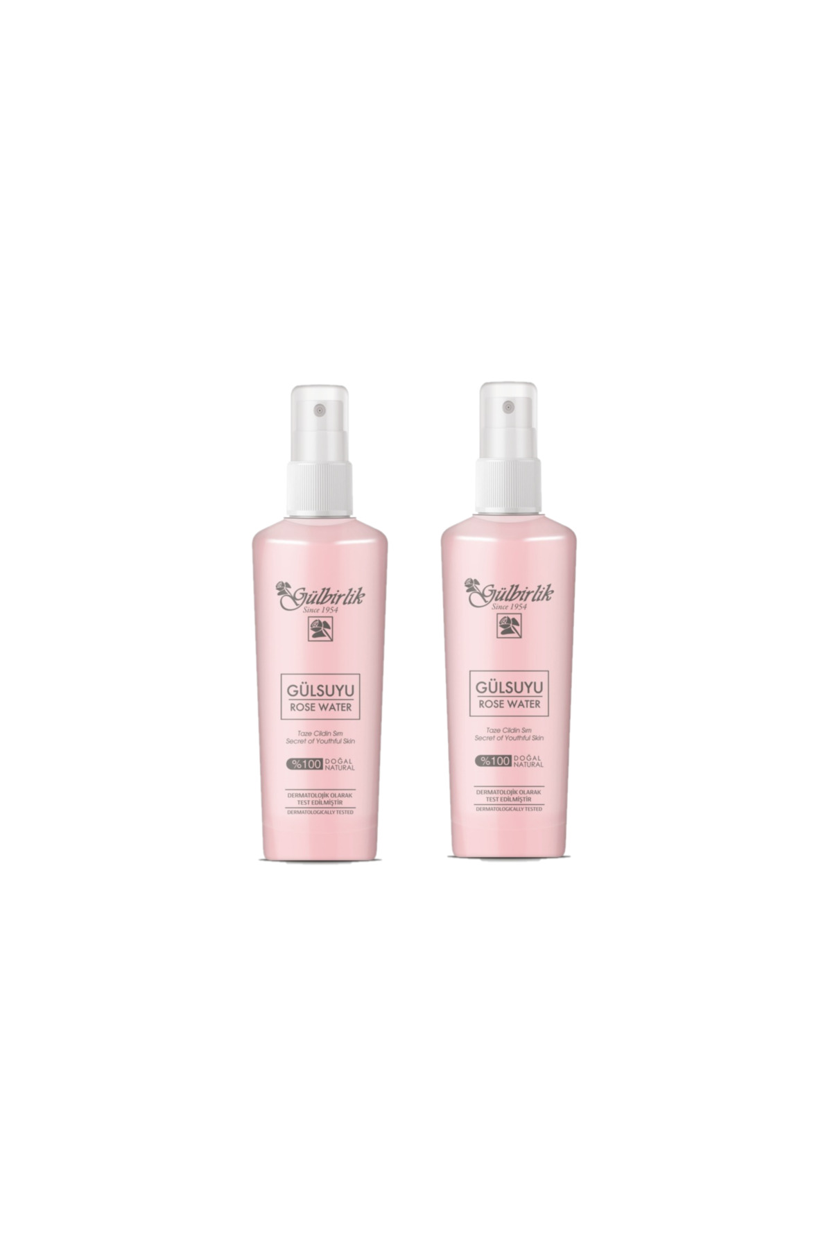 Gülbirlik Gül suyu 125 ml 2li set