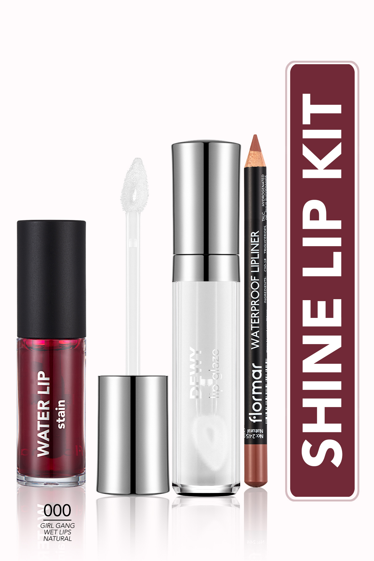 Flormar Shine Lip Kit Makyaj Seti