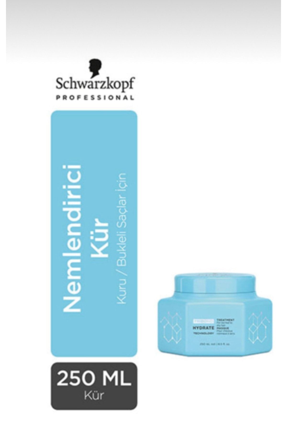 Schwarzkopf Fibre Clinix Hydrate Nemlendirici Kür 250ml - %100 Orijinal