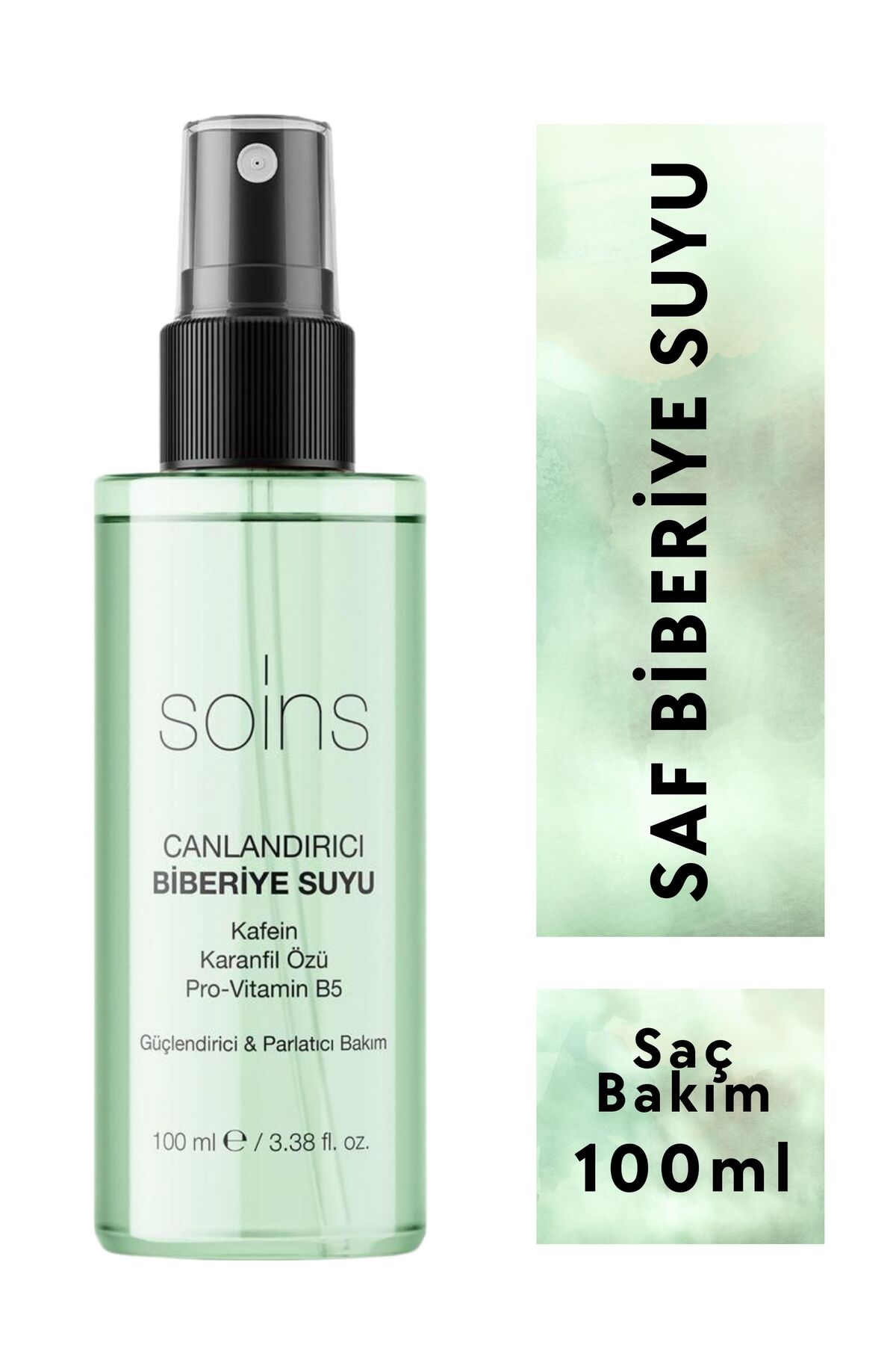 Soins Organic Canlandırıcı Biberiye Suyu 100Ml