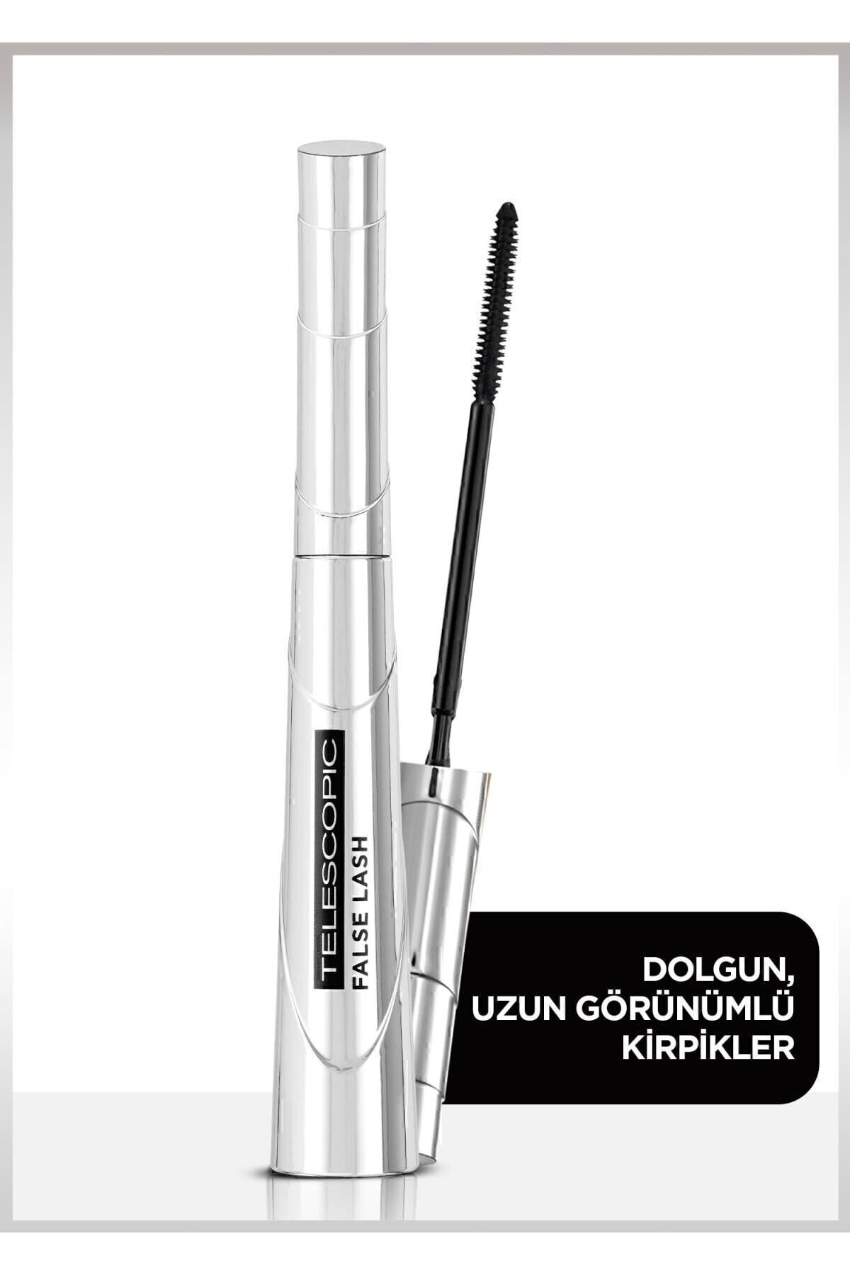 L'Oreal Paris Paris False Lash Telescopi Daha Uzun ve Dolgun Kirpikler İçin Siyah Maskara