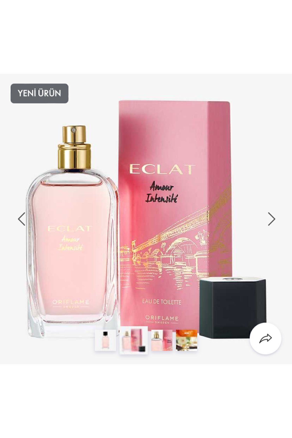 Oriflame Eclat Amour Intensité Edt ( ,BARKOTLU ÜRÜN)