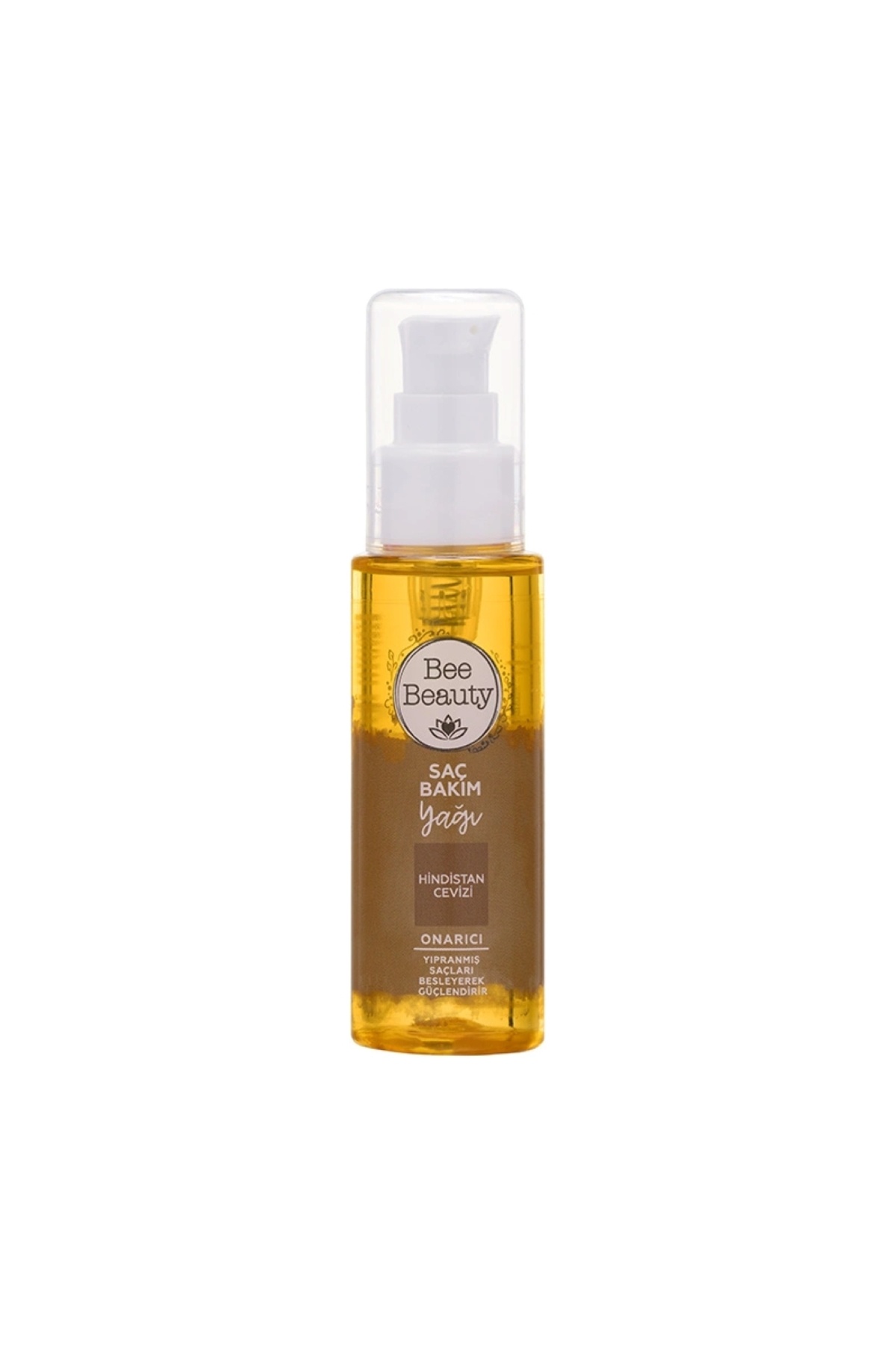 Bee Beauty Hindistan Cevizi Saç Bakım Yağı 75 ml Saç onarıcı E vitaminli