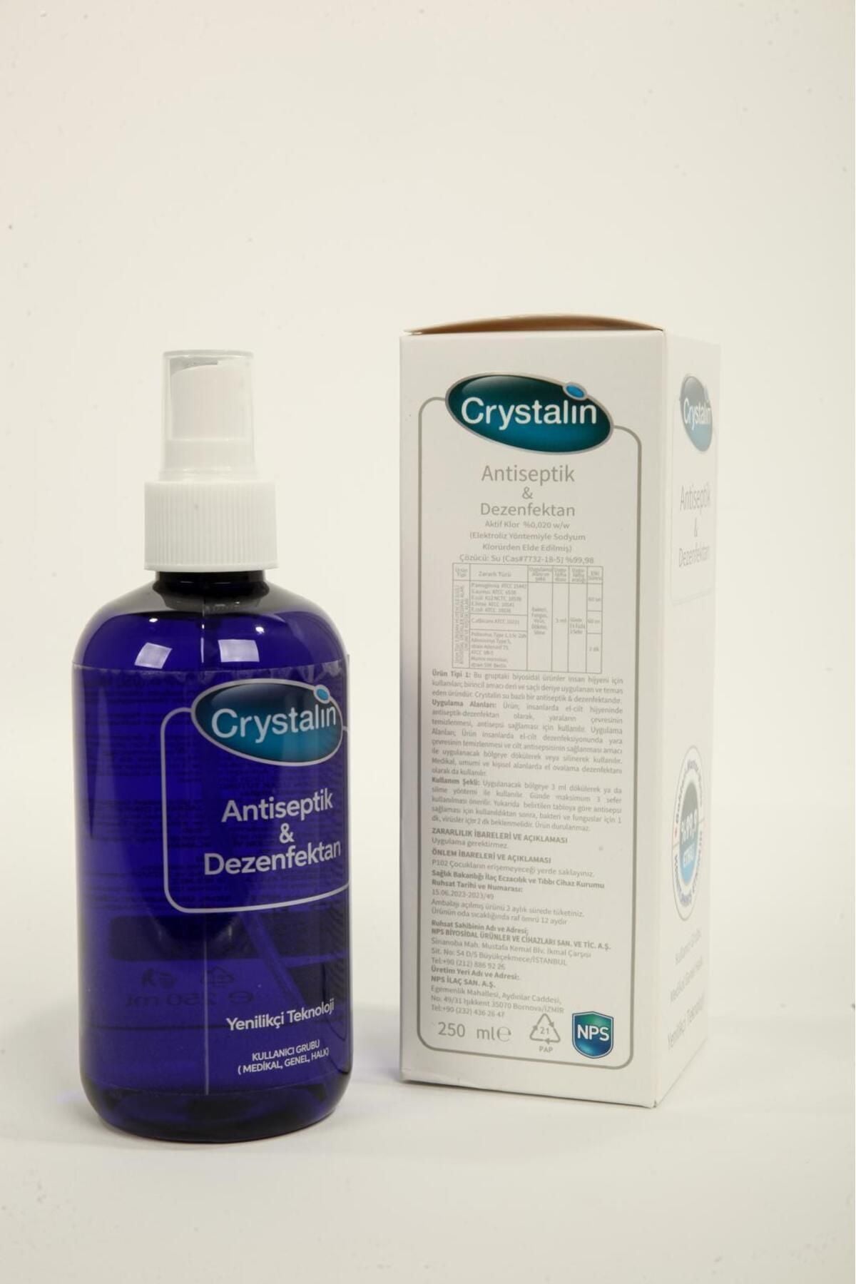 Crystalin 250 ml Antiseptik Dezenfektan
