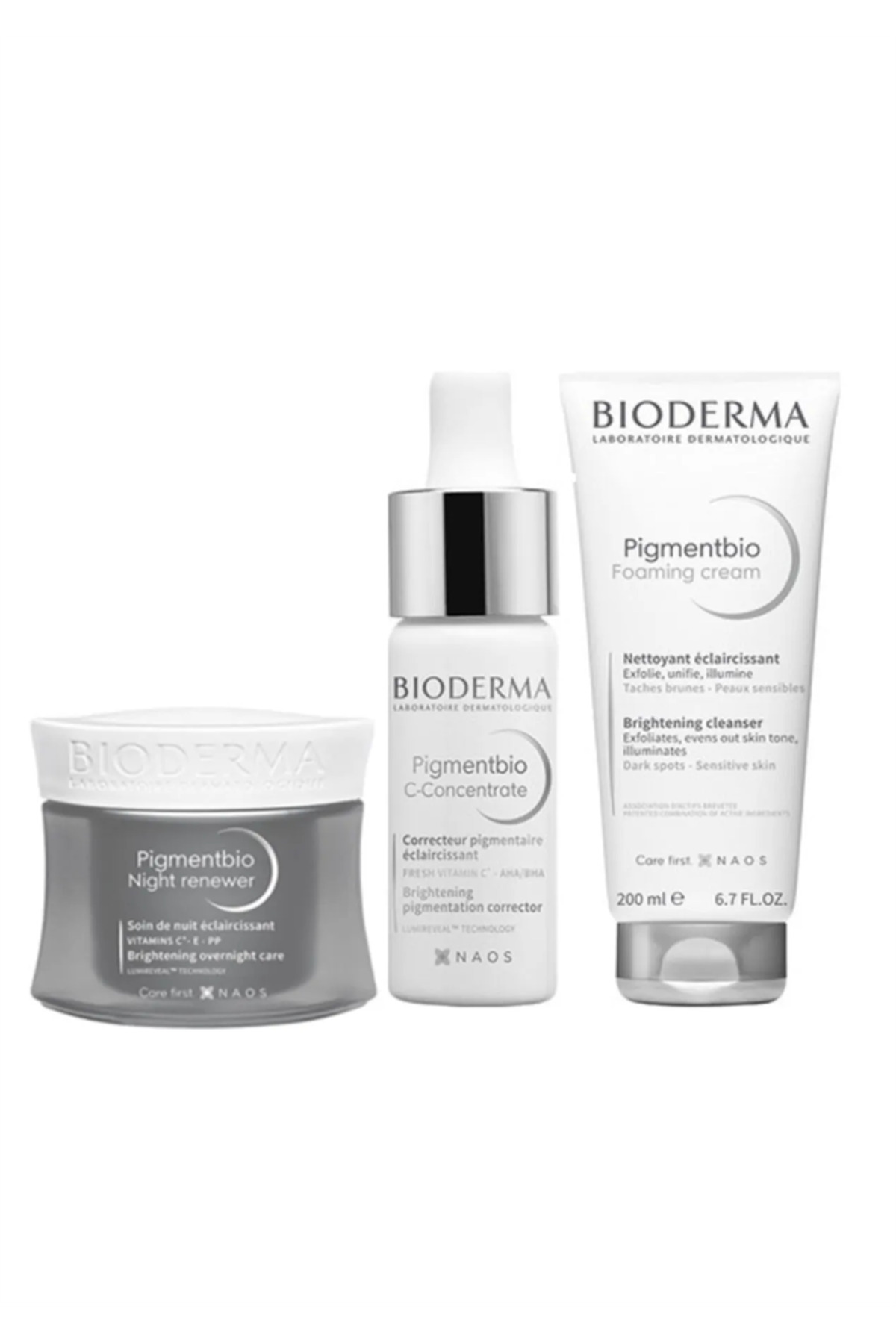 Bioderma Pigmentbio Leke Serisi | Gece Kremi Serum Temizleme Jeli Orijinal Boy
