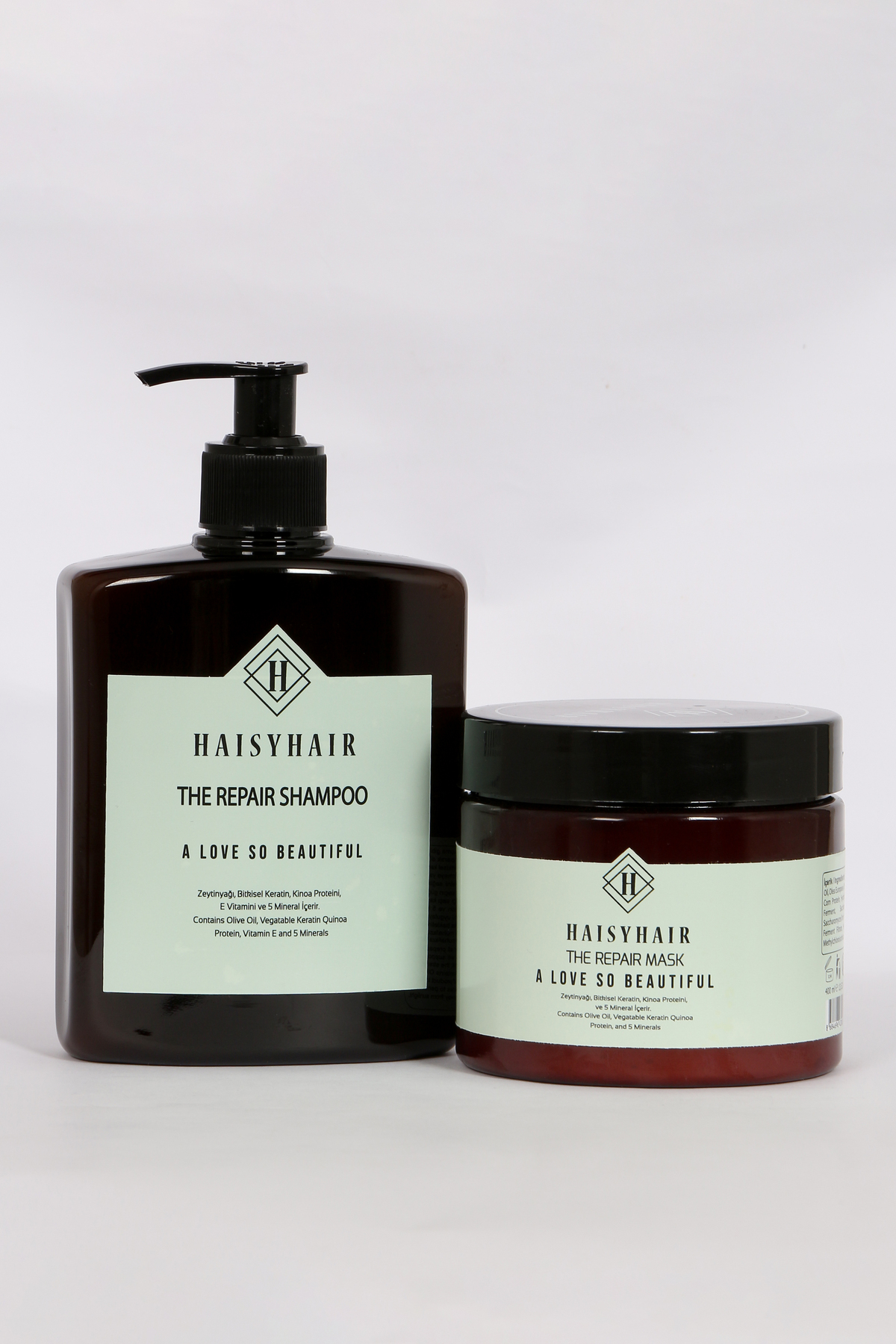HAISYHAIR Repaır Onarıcı Şampuan 500 Ml & Repaır Maske 400 Ml