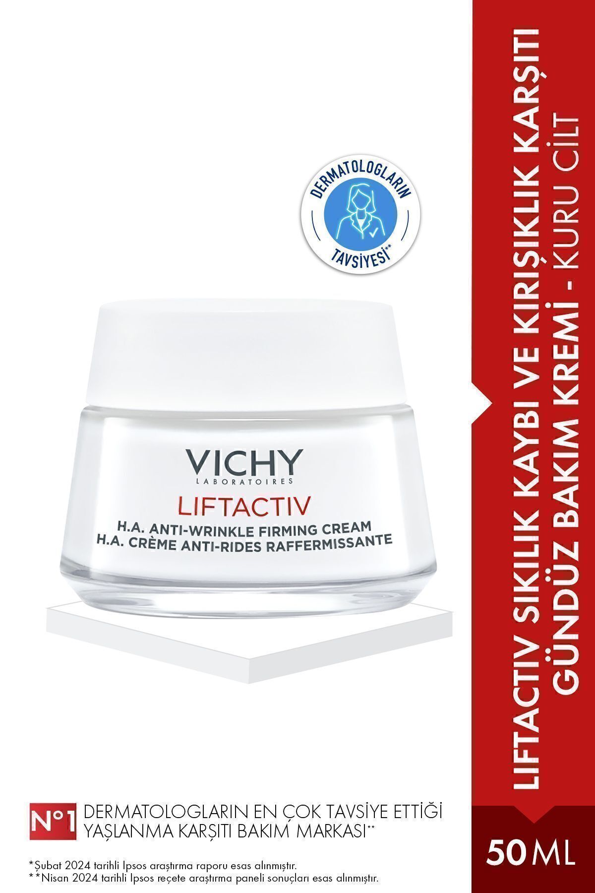 Vichy Ciltlerin Daha Parlak ve Daha Eşit Olmasını Sağlayan Nemlendirici Krem 50ml Passi.4615