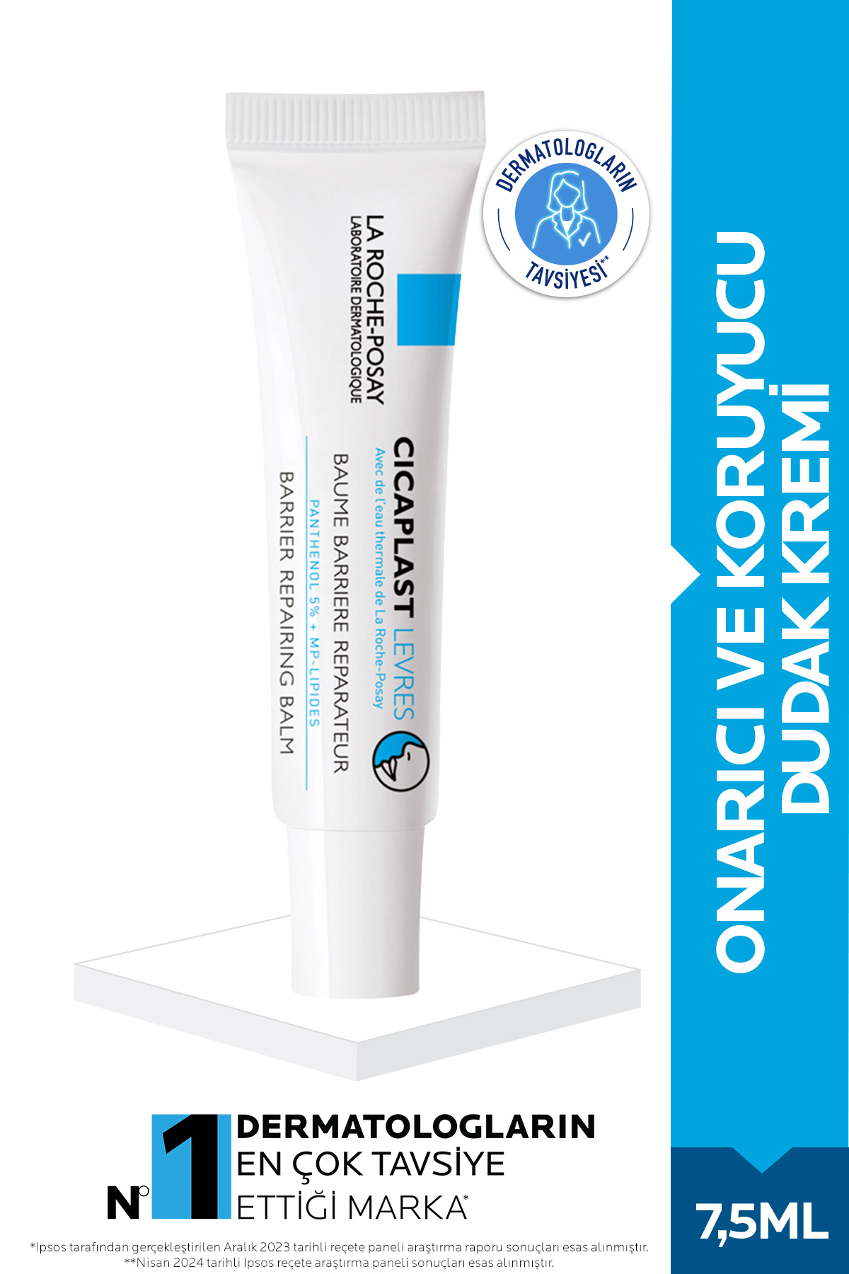 La Roche Posay Dudaklarınıza Hızlıca Nüfuz Ederek Yoğun Nemlendirici Onarıcı ve Koruyucu Dudak Kremi Passi.4659
