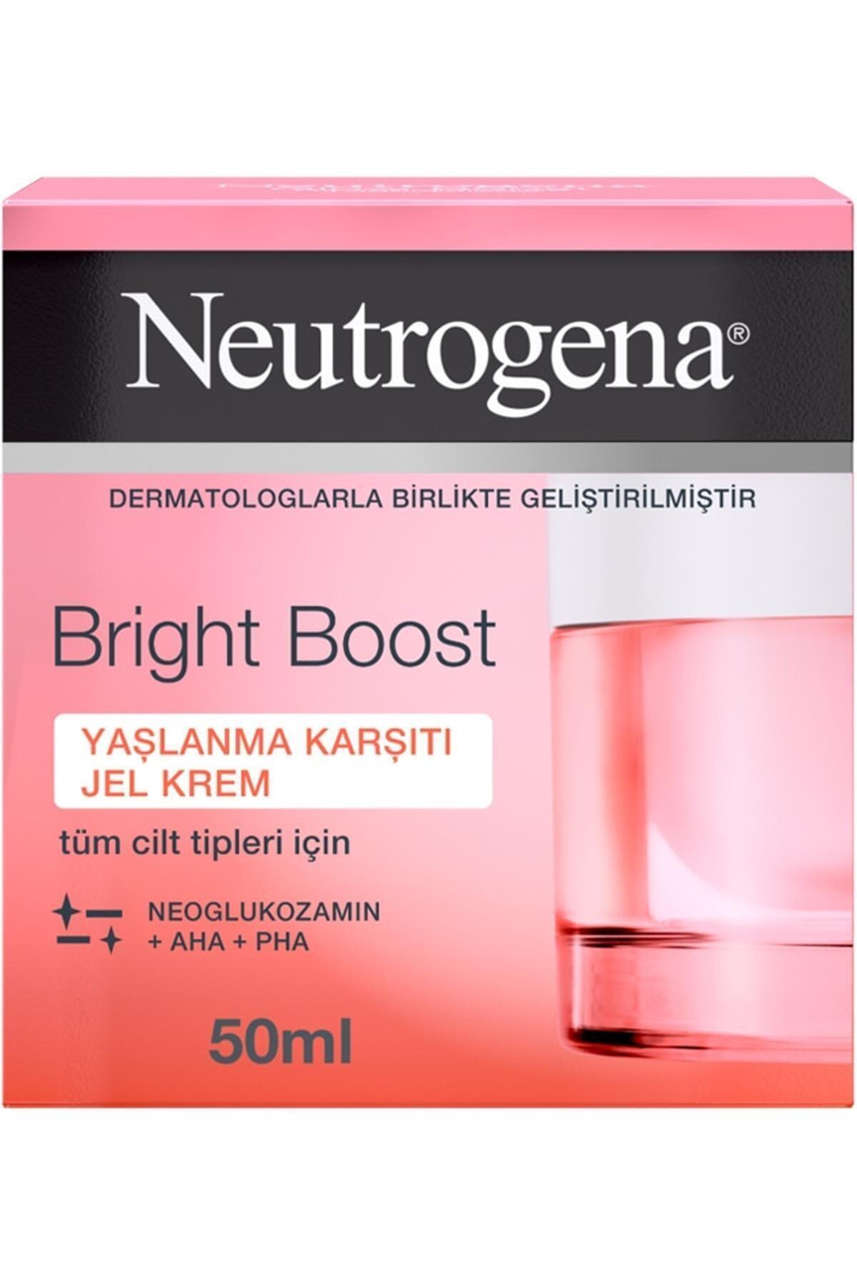 Neutrogena Bright Boost Yaşlanma Karşıtı Jel Krem 50 Ml tüm cilt tipleri içinn